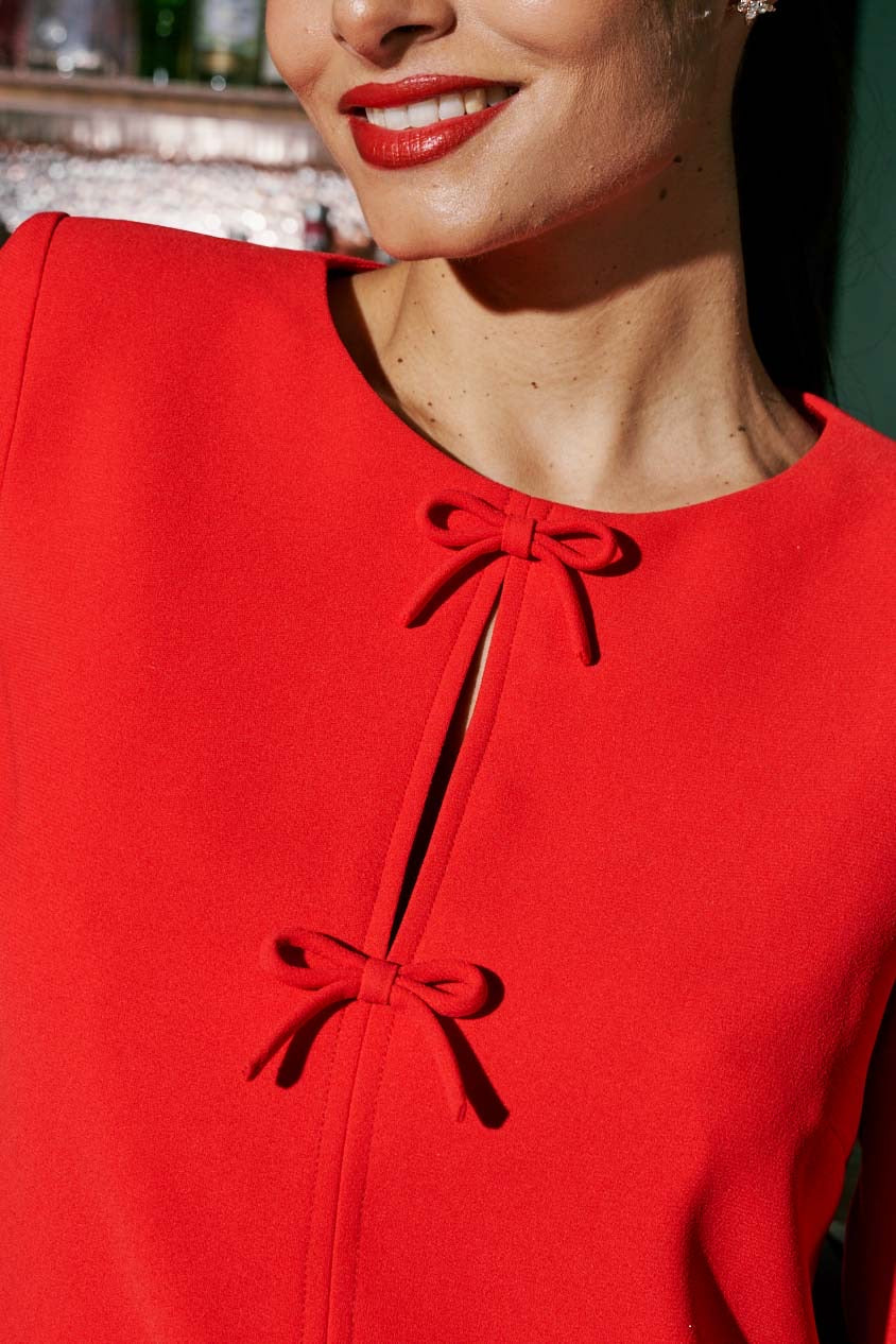 Vestido Colette manga corta