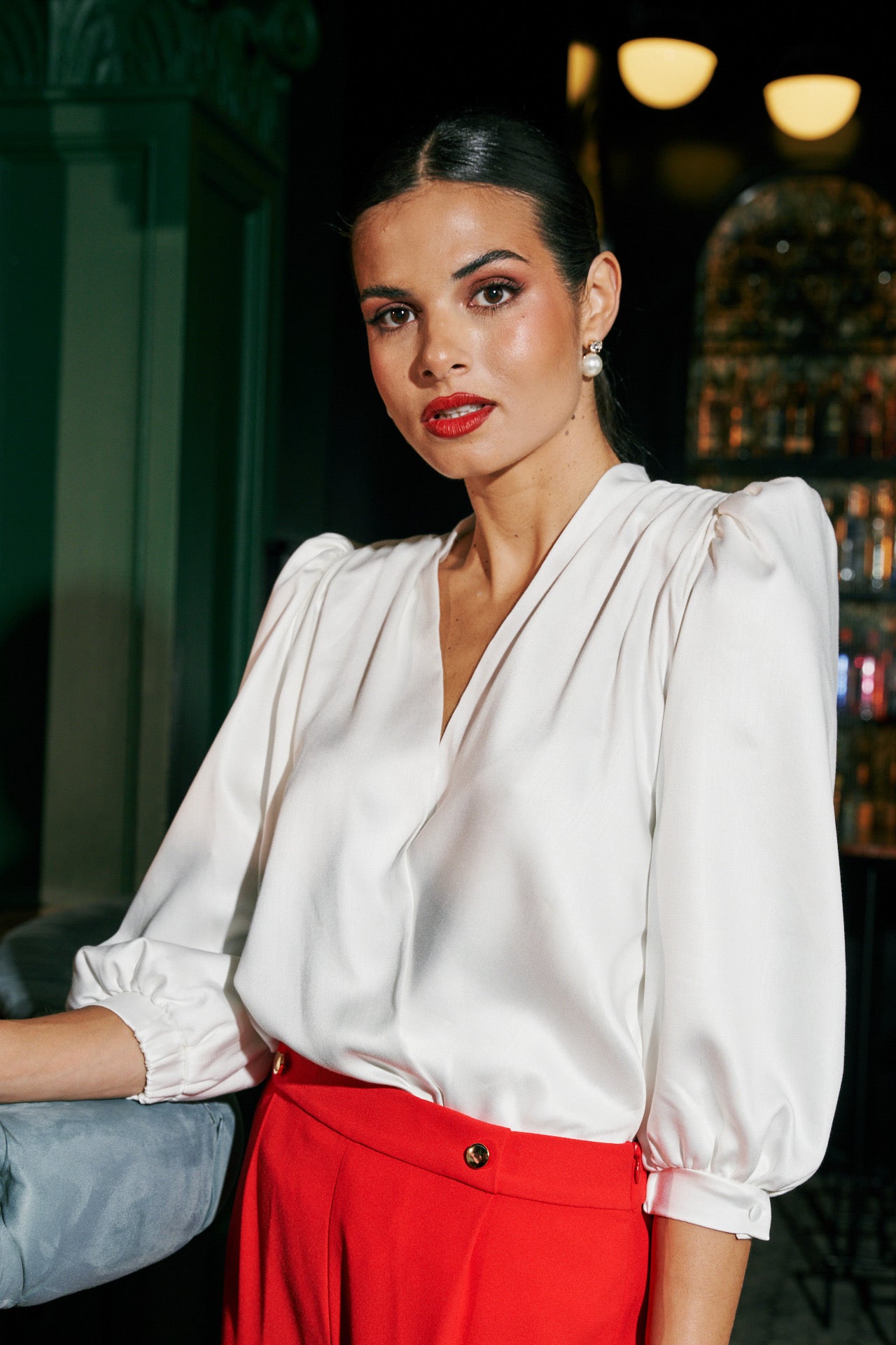 Blusa Valentina manga francesa OUTLET