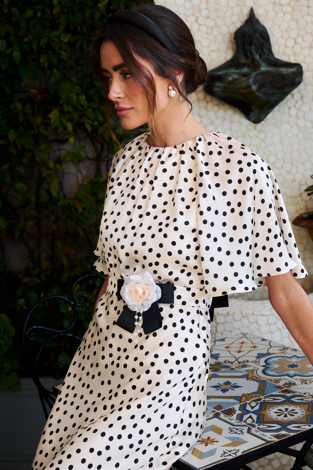 Brooch/passer Carmen Pearls