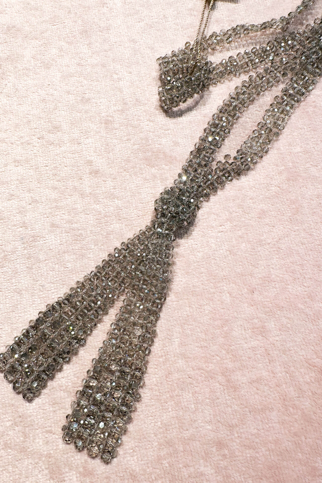 Collar corbata gris OUTLET