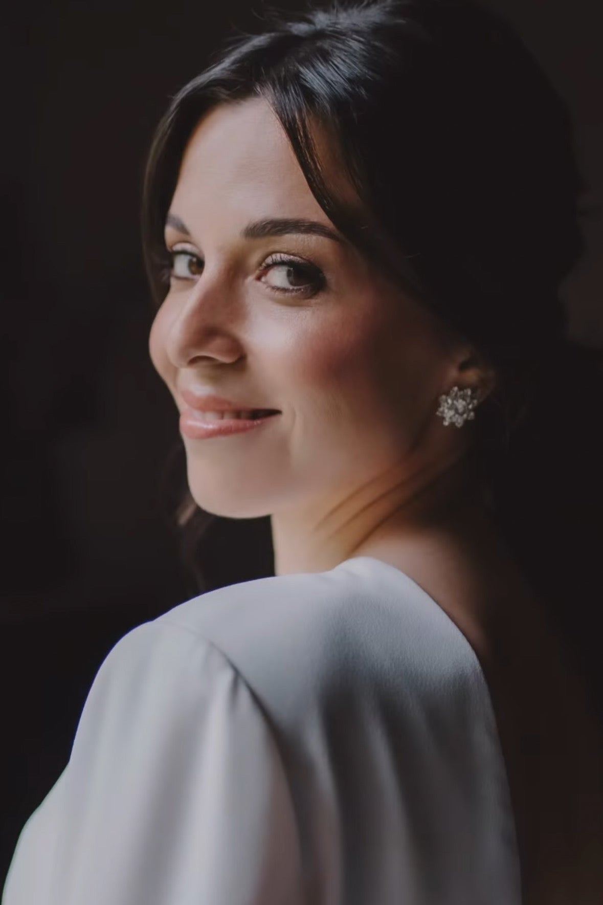 Pendientes Roseta cristal