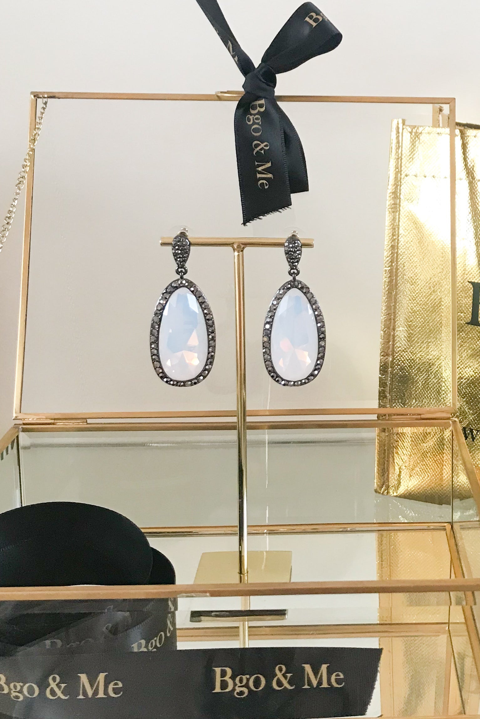 Opal Agate Earrings OUTLET