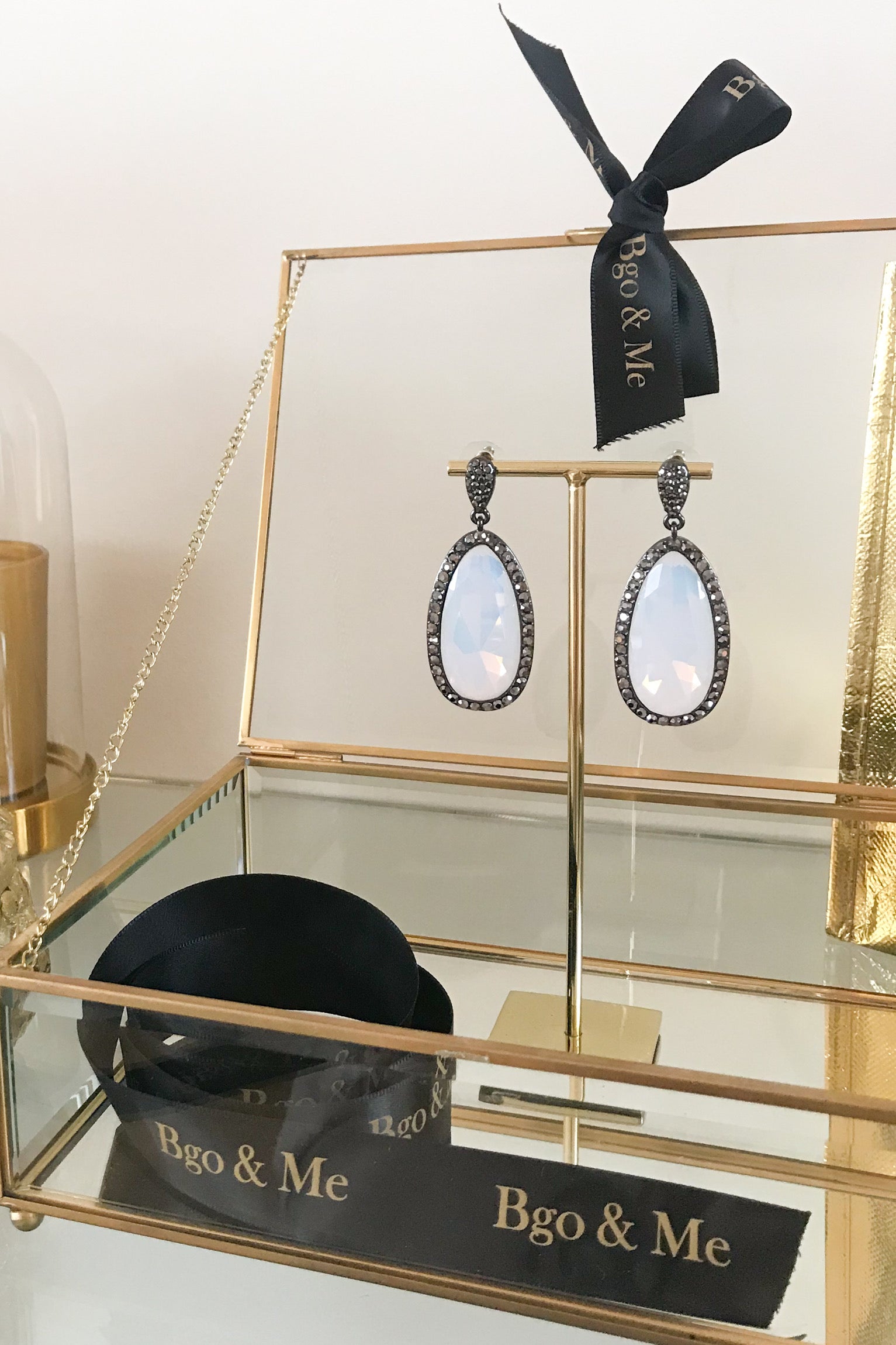 Opal Agate Earrings OUTLET