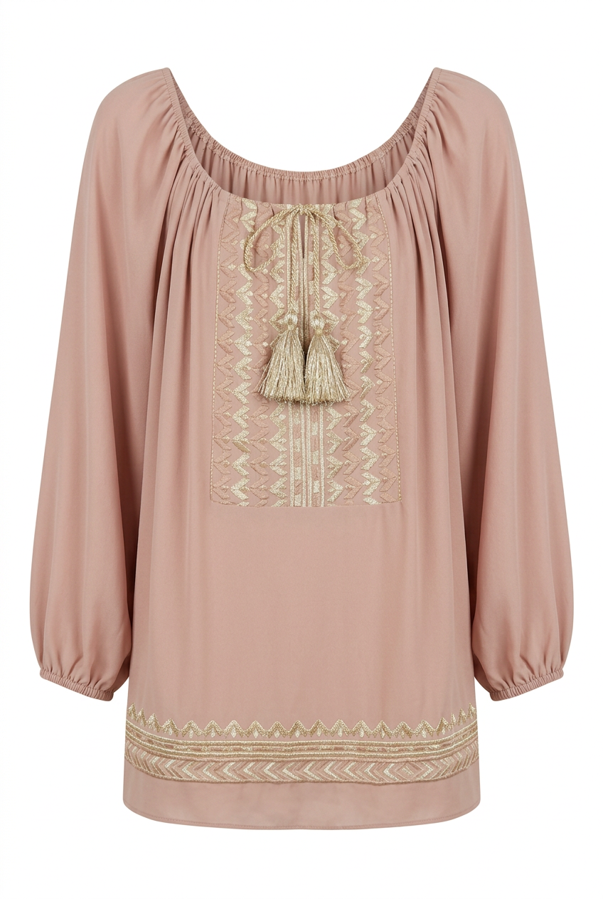Blusa bordada OUTLET