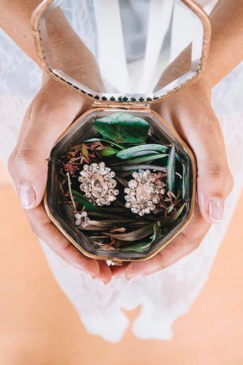 Pendientes Dormilona cristal