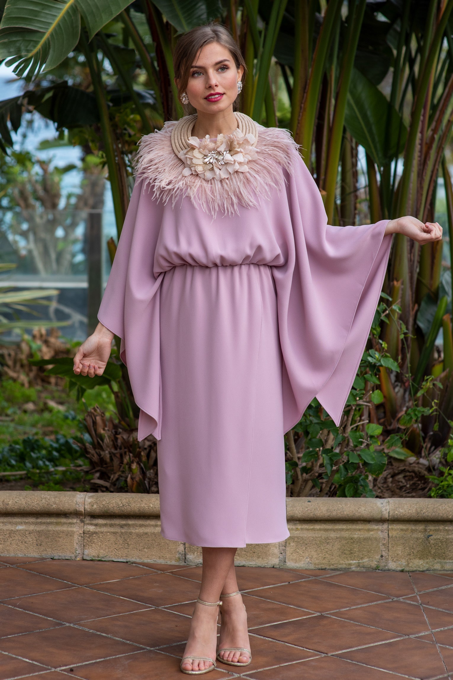 Vestido Angelina midi OUTLET