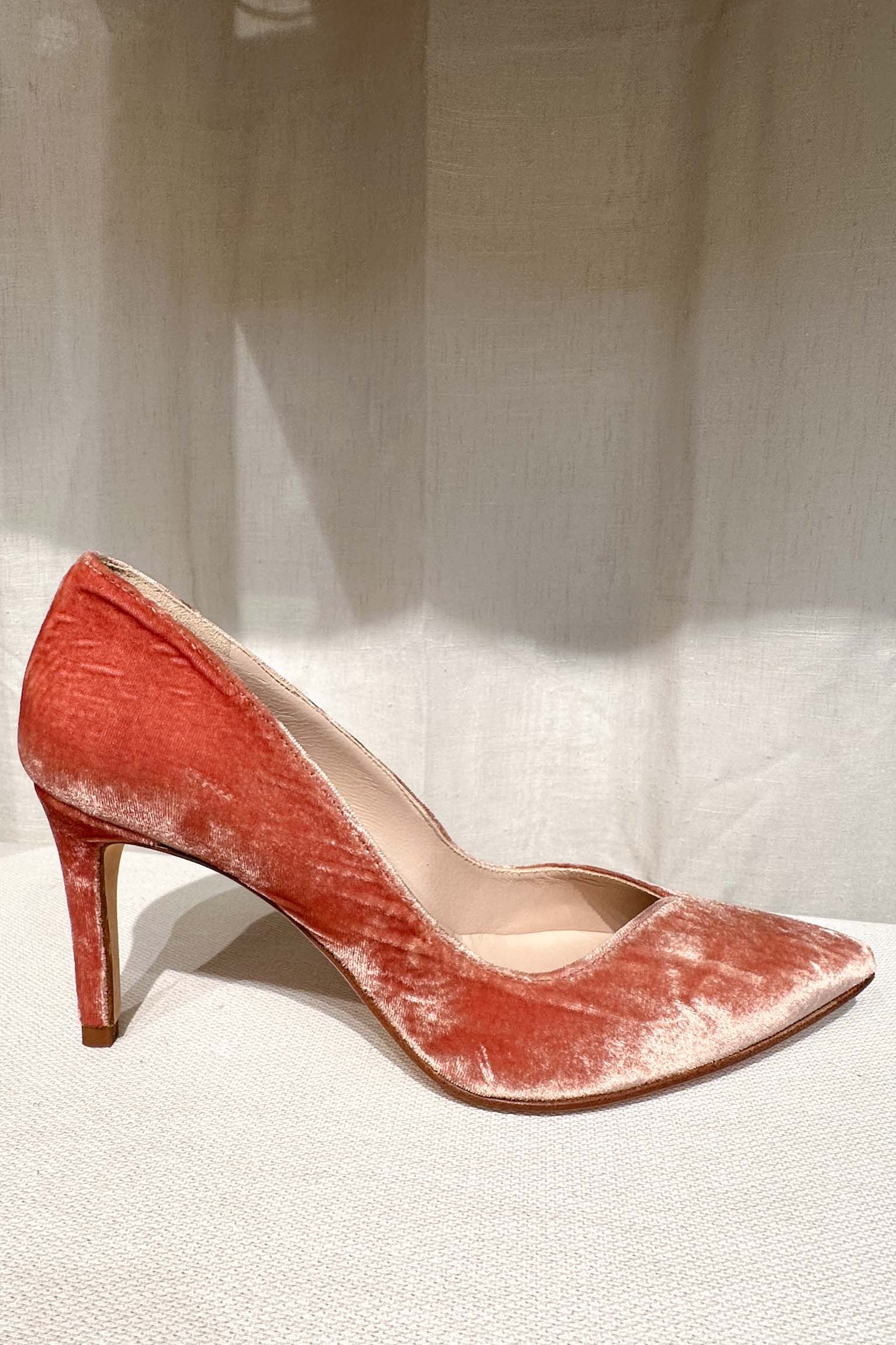 Stiletto Uve terciopelo TARA OUTLET