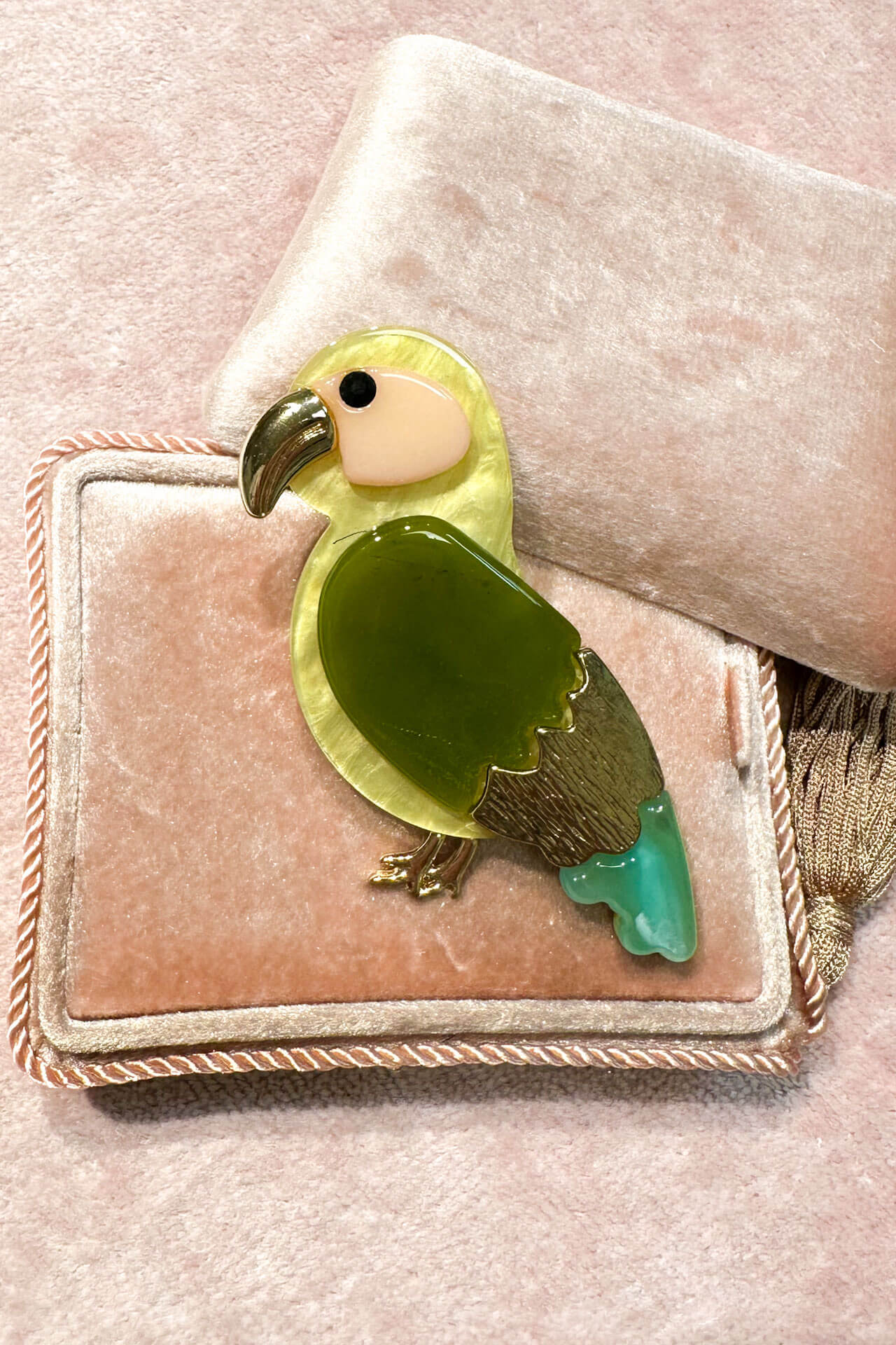 Parrot Brooch