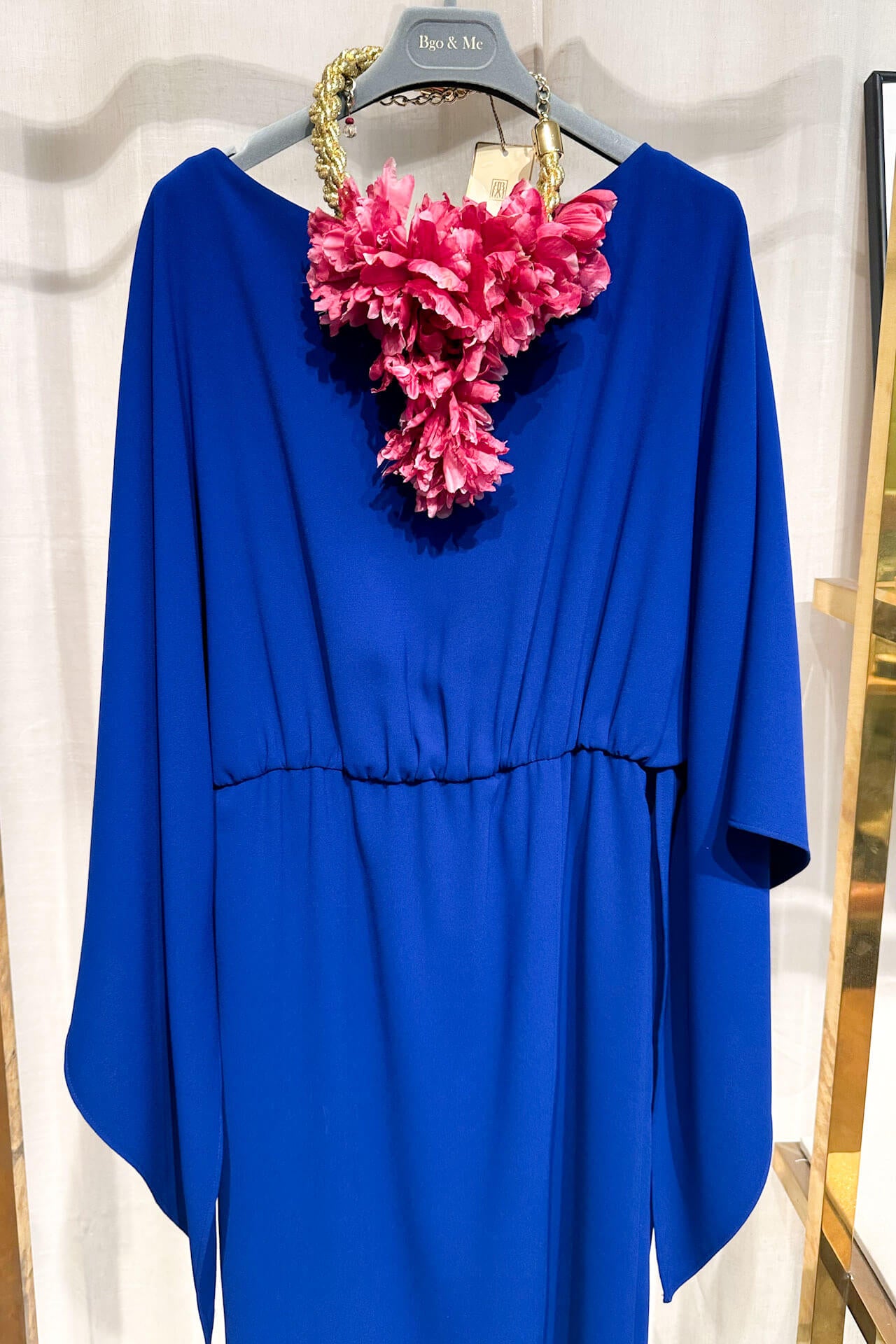 Collar Peonías Fucsia OUTLET