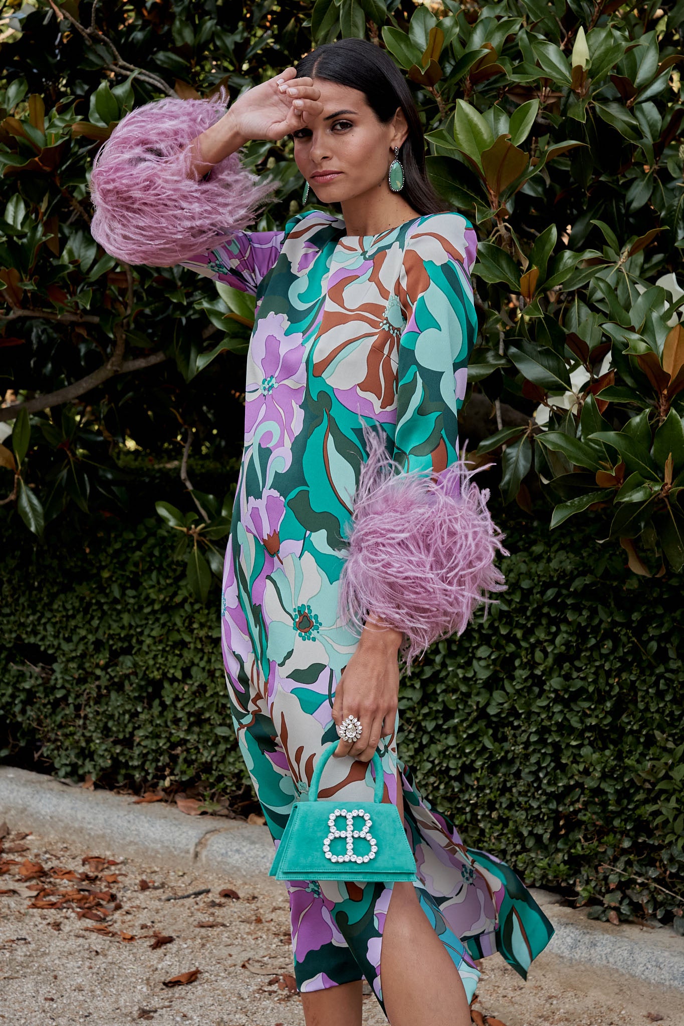 Túnica Posidonia plumas