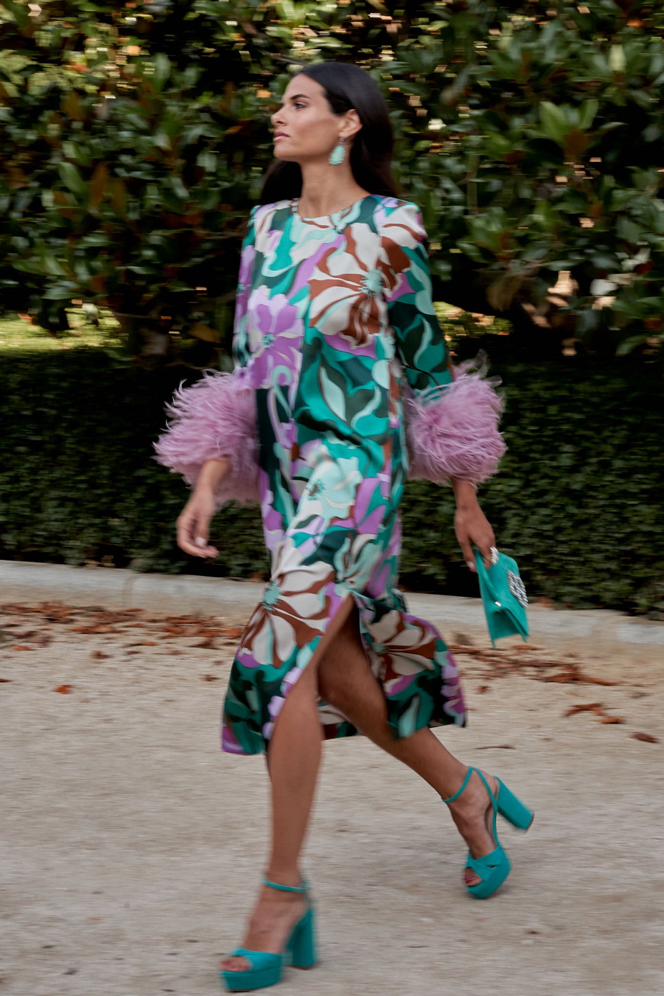 Túnica Posidonia plumas