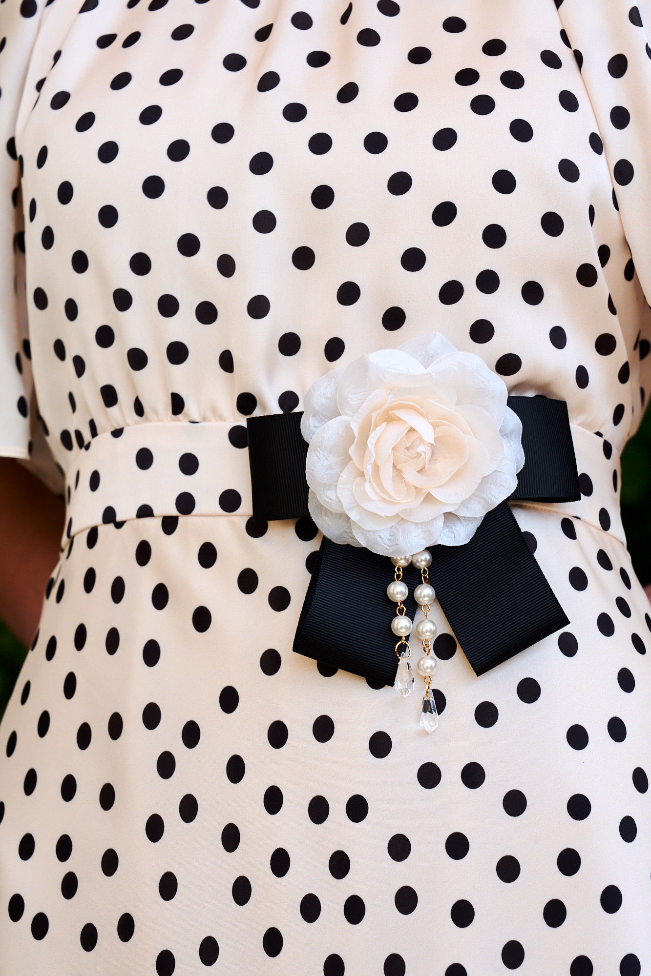 Brooch/passer Carmen Pearls