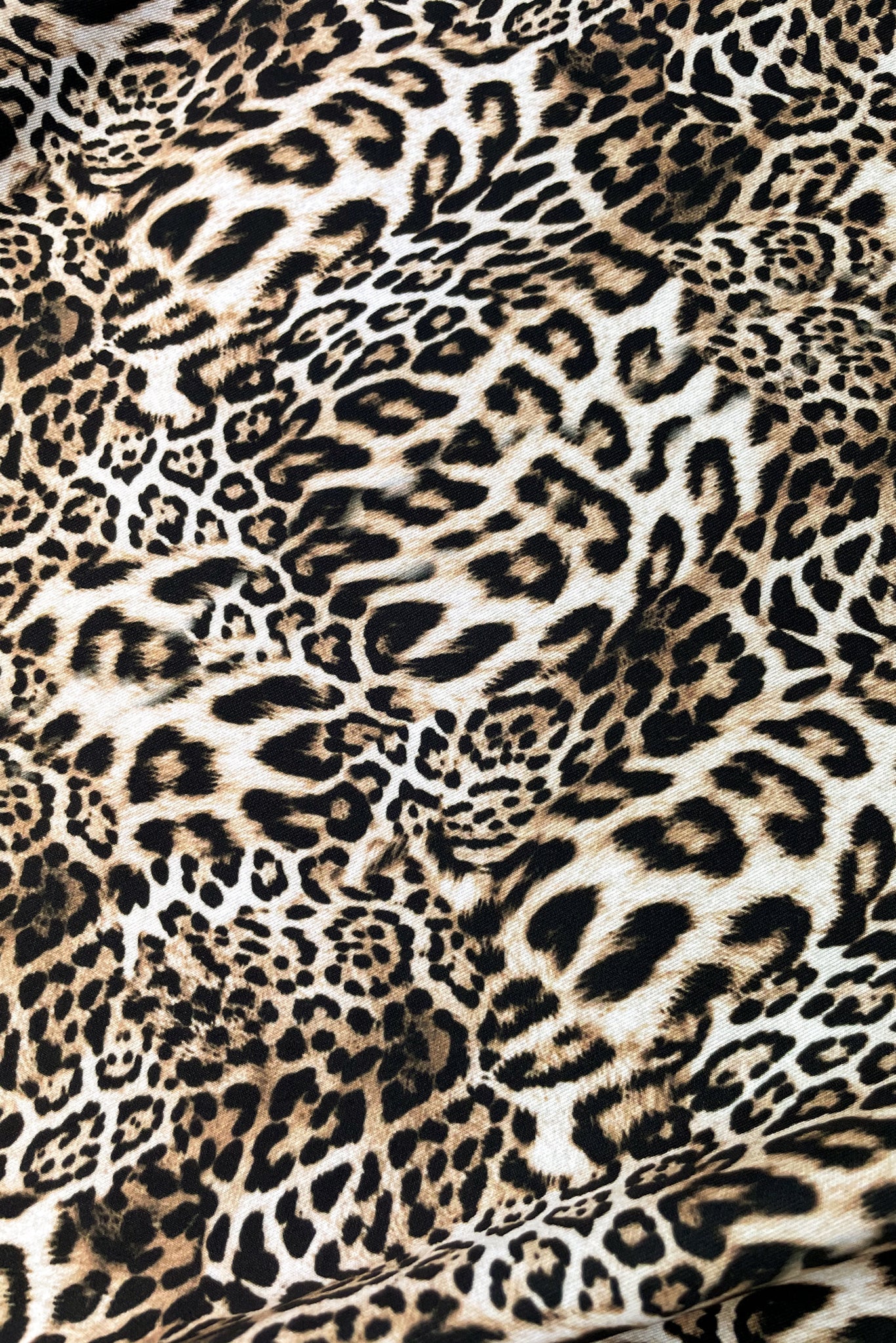 Punto de seda leopardo