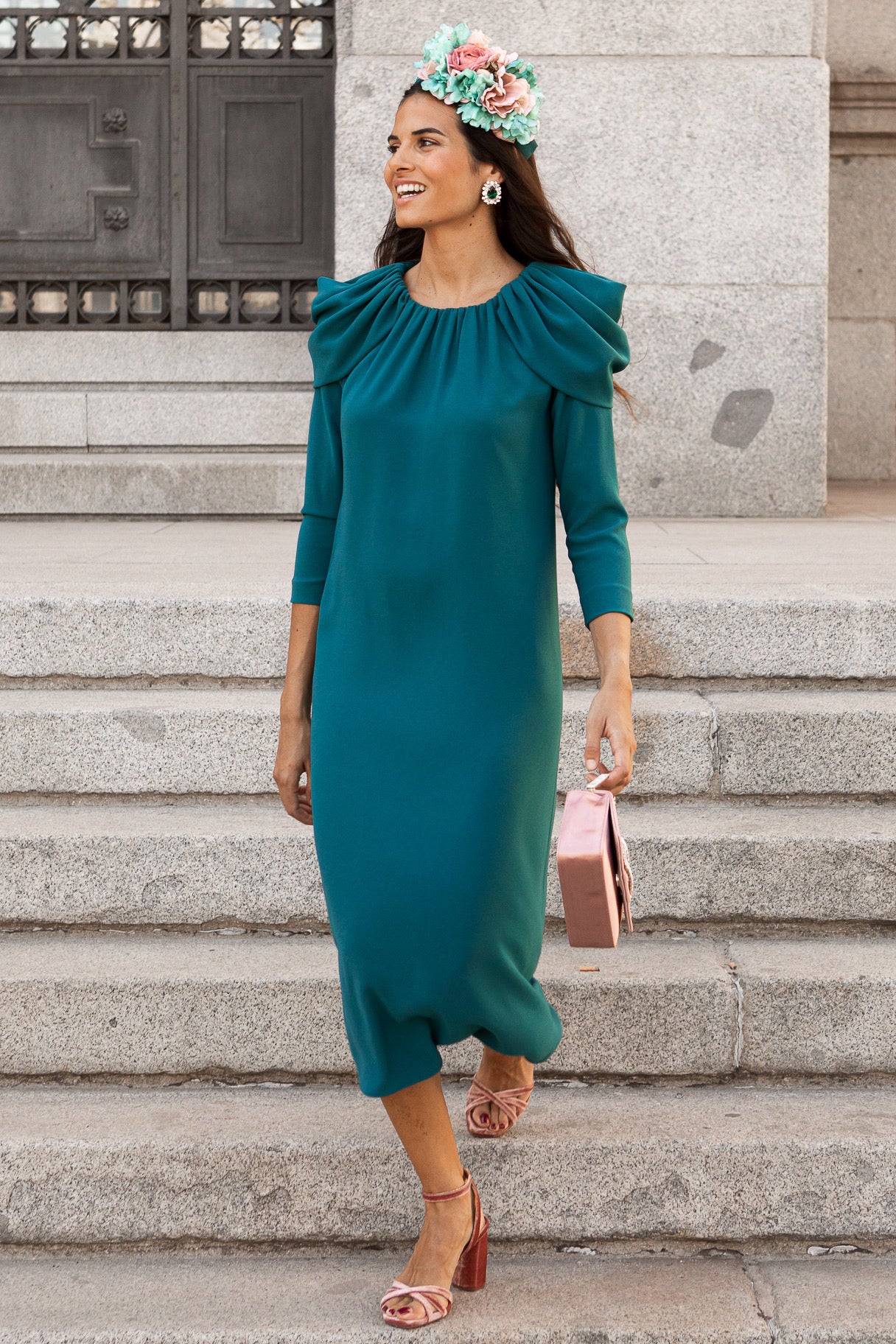 Túnica Corina midi mangas OUTLET