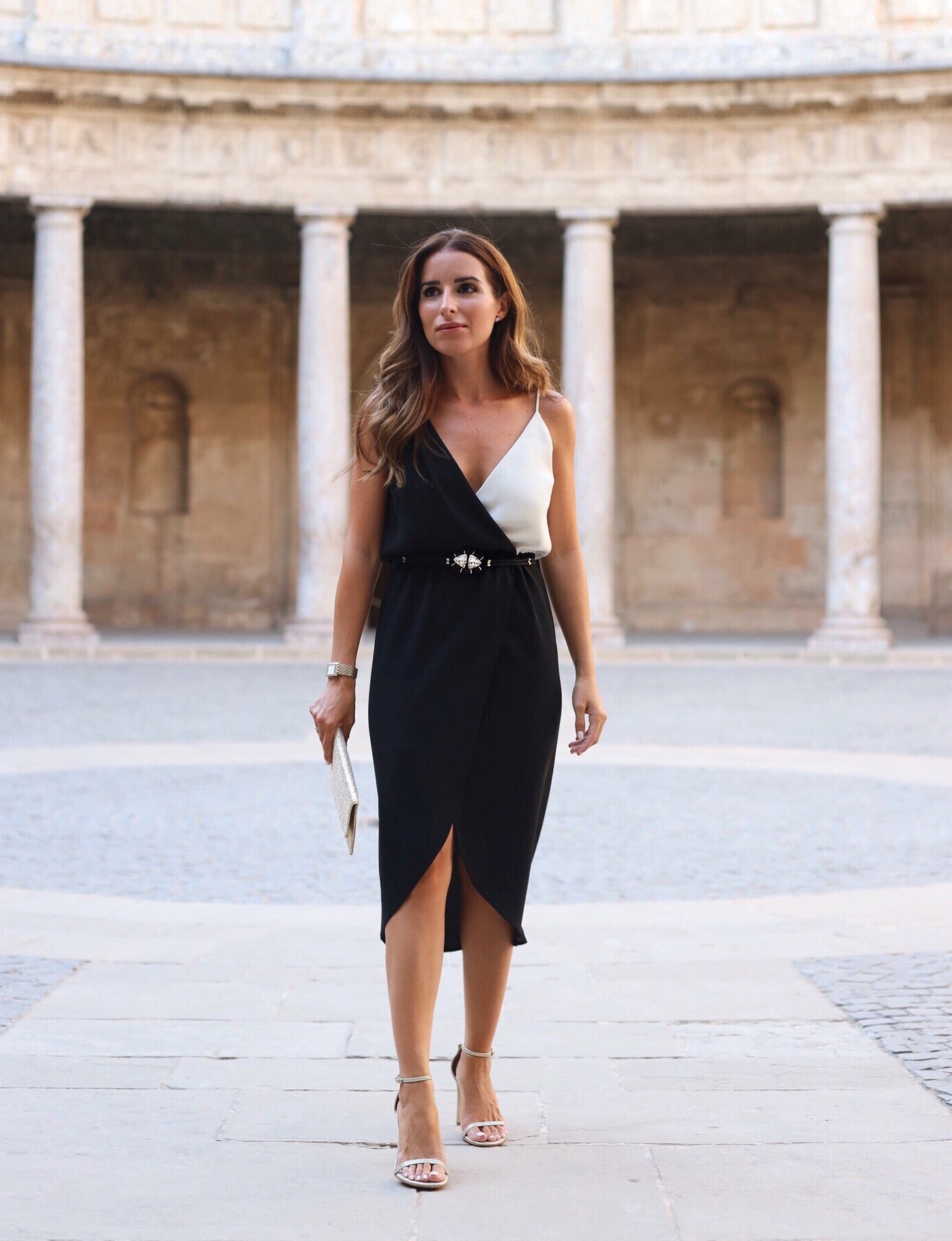 Vestido Paraíso bicolor