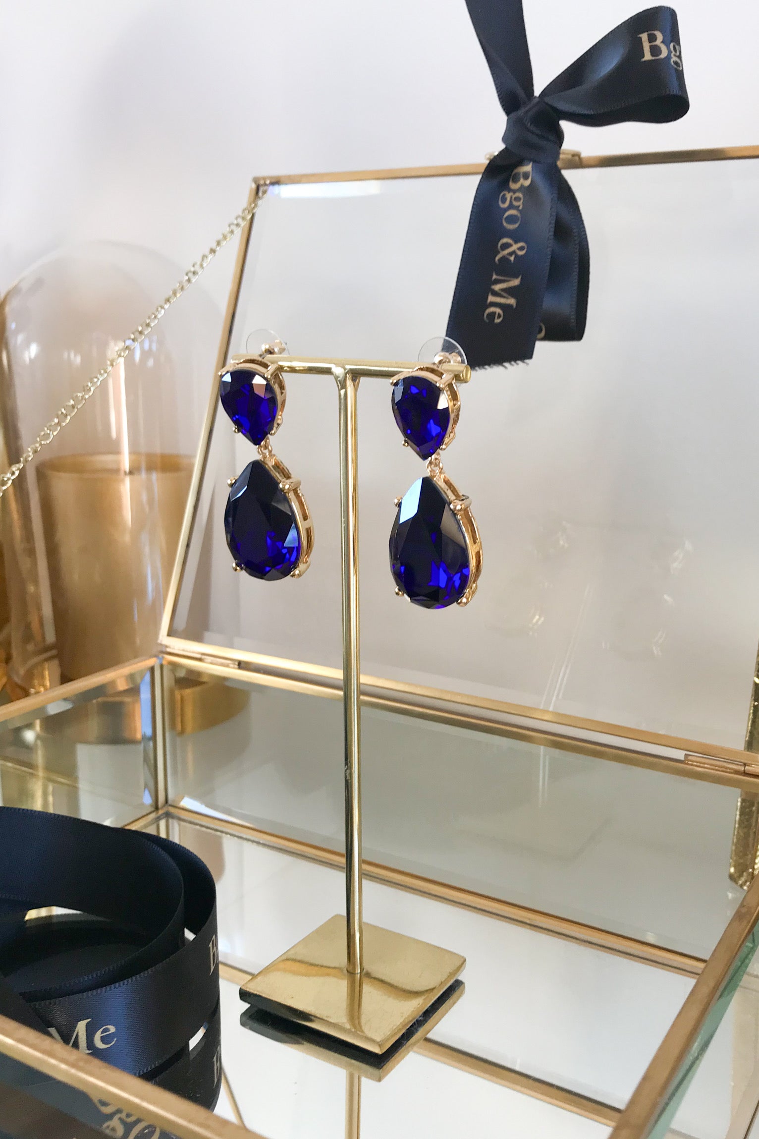 Pendientes Angelina Azul OUTLET