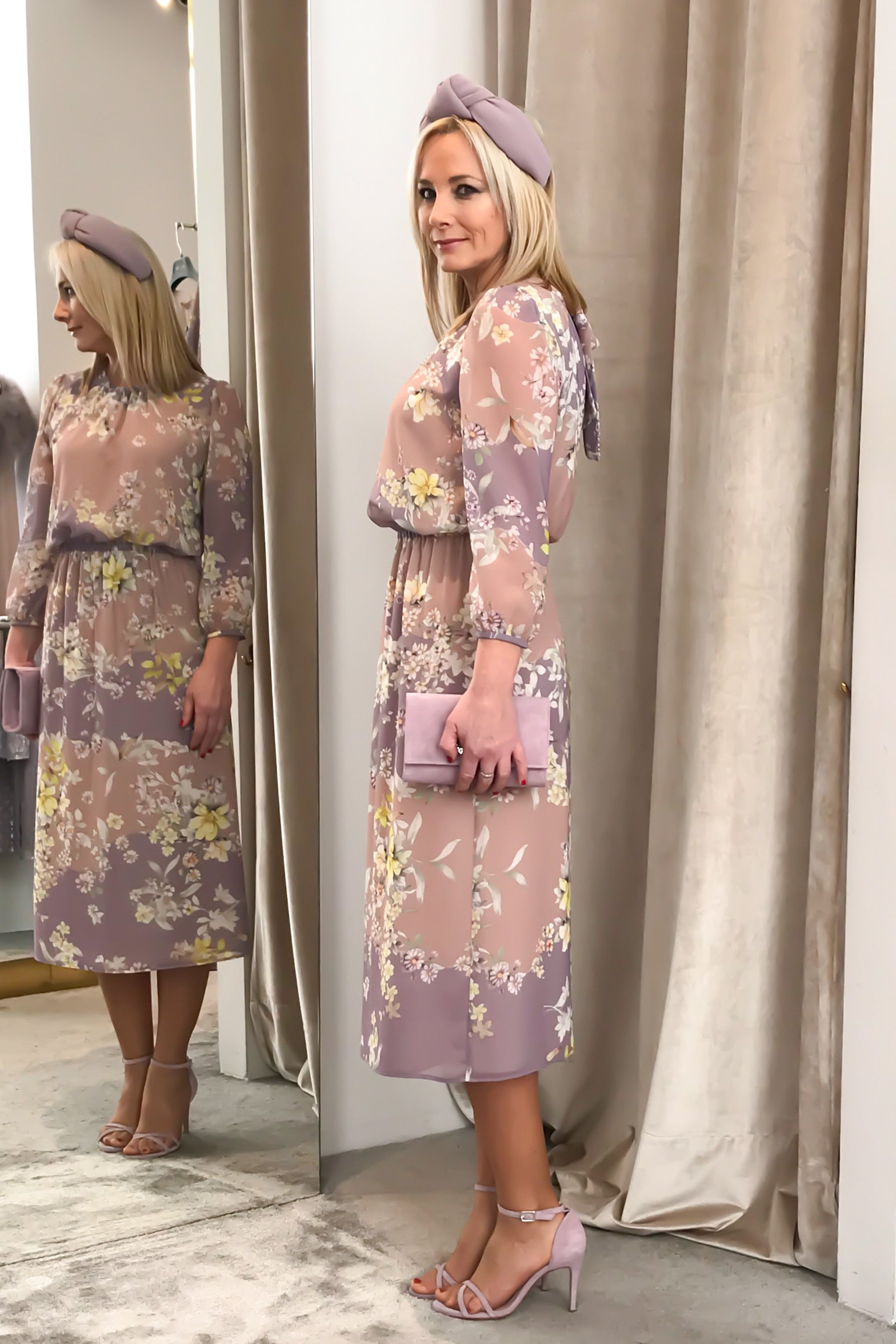 Vestido Limoges midi OUTLET