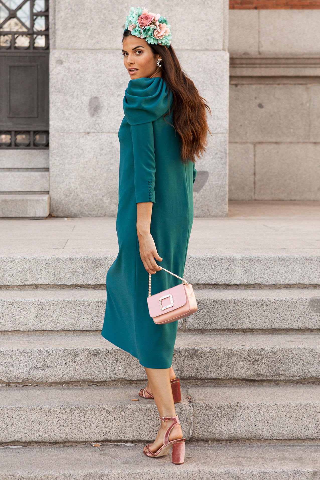 Túnica Corina midi mangas OUTLET