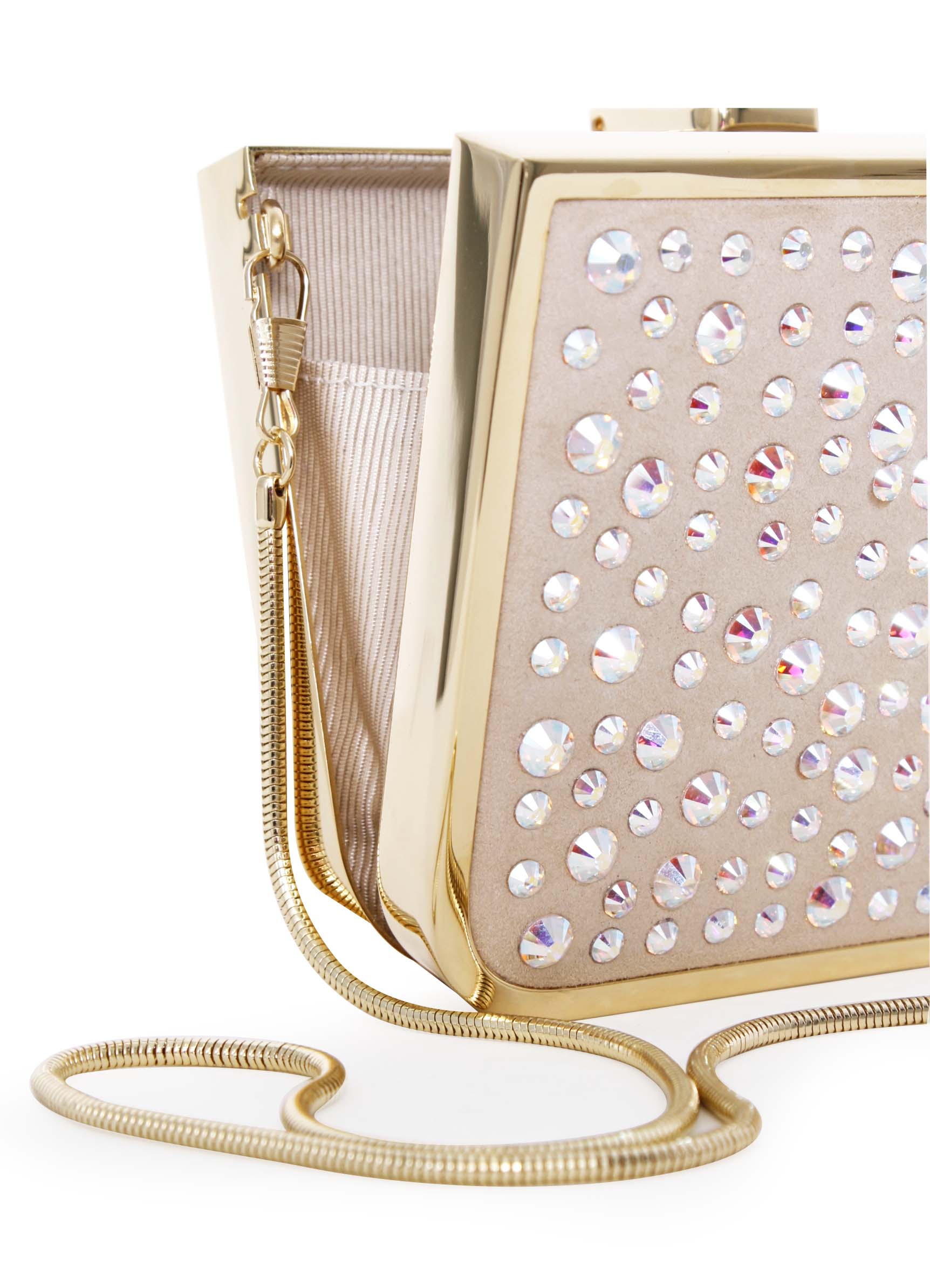 Lux Rhinestone Clutch Sample Sale