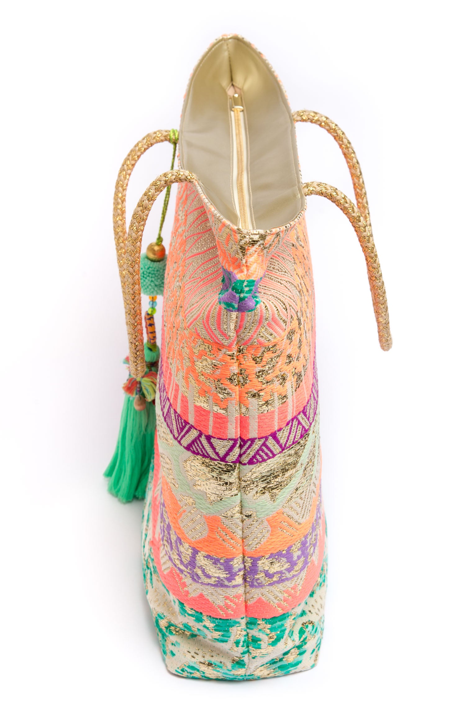 Bolso México OUTLET (fleco coral)