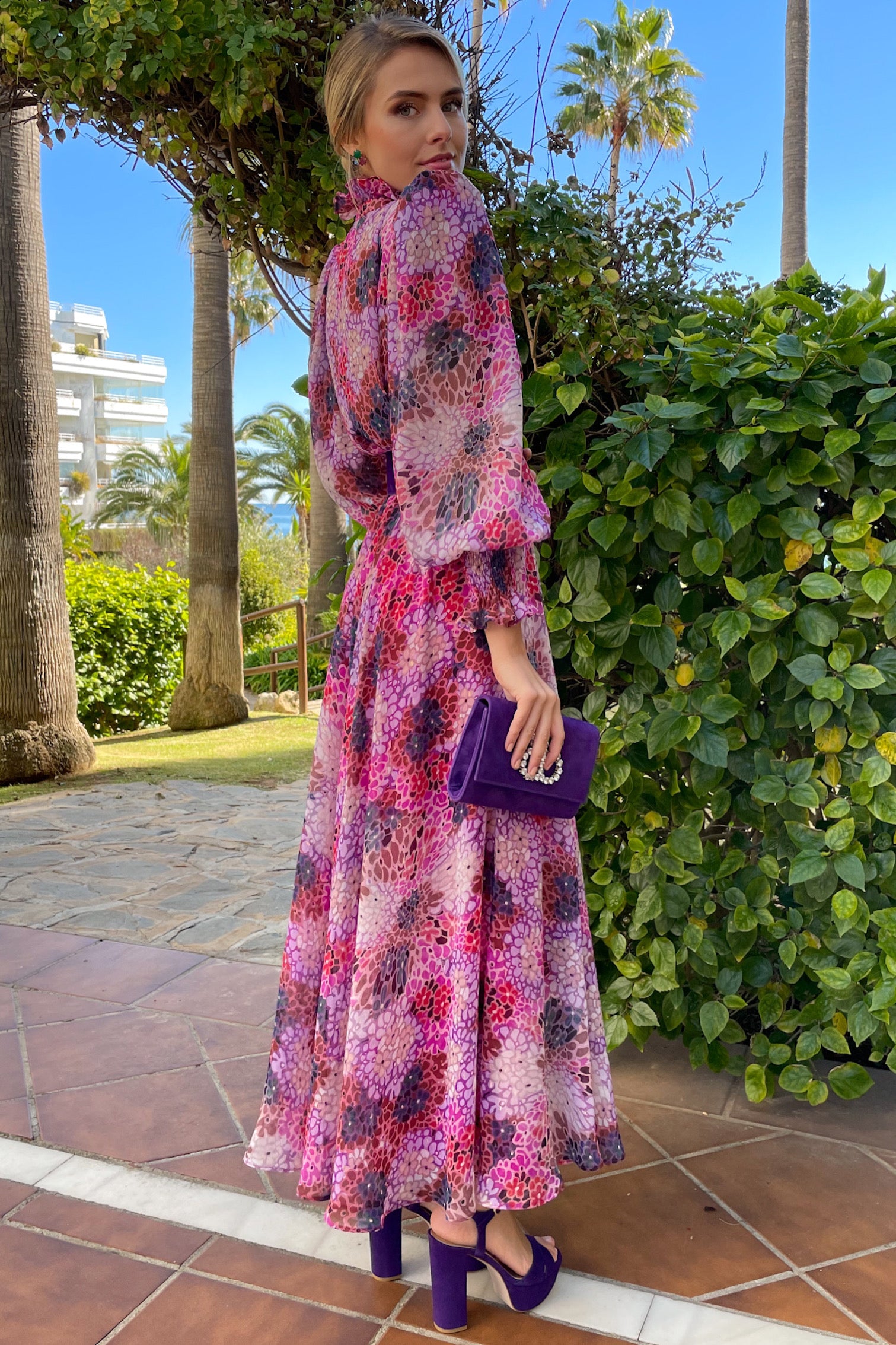 Vestido Eleonora open midi