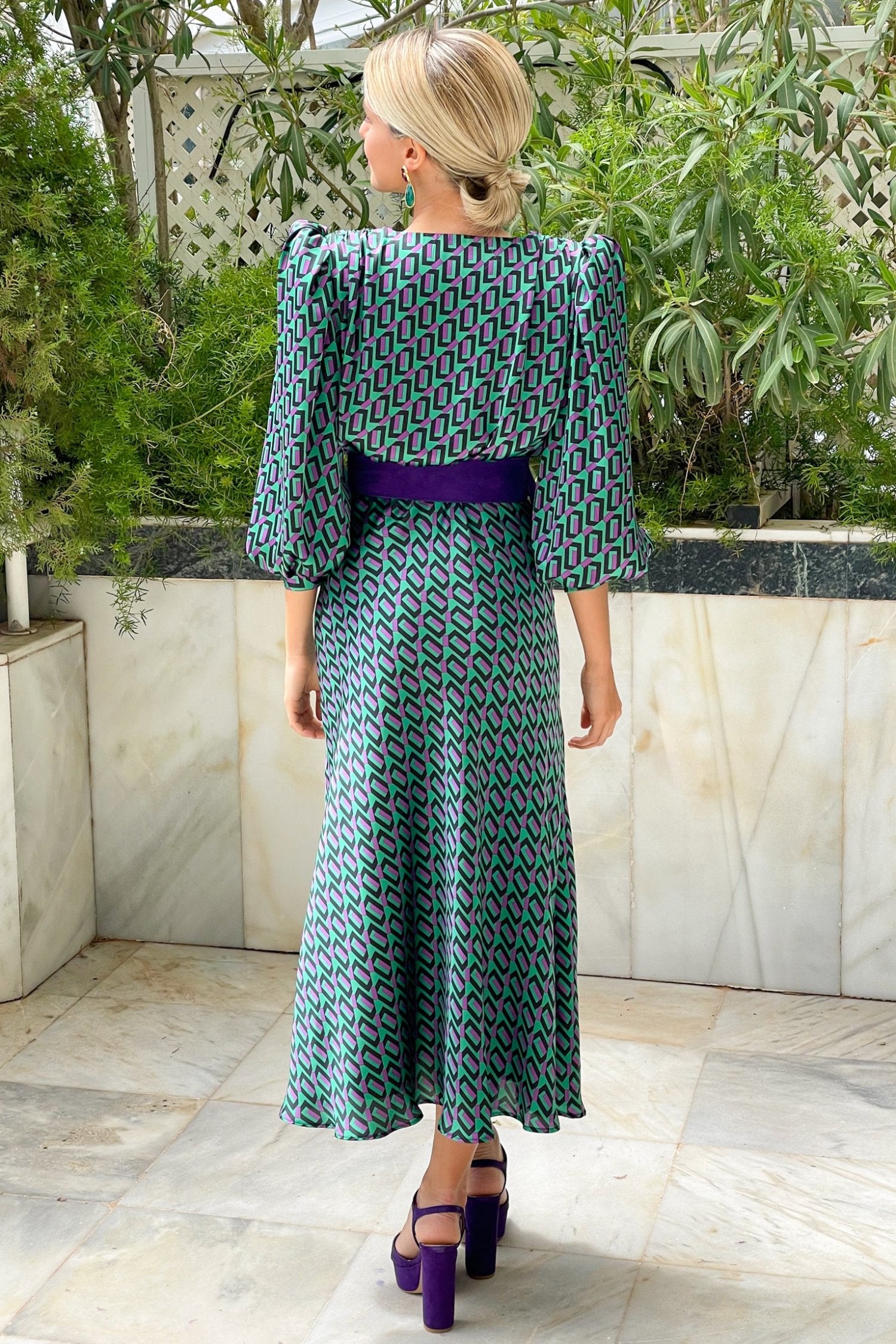 Vestido Málaga mangas