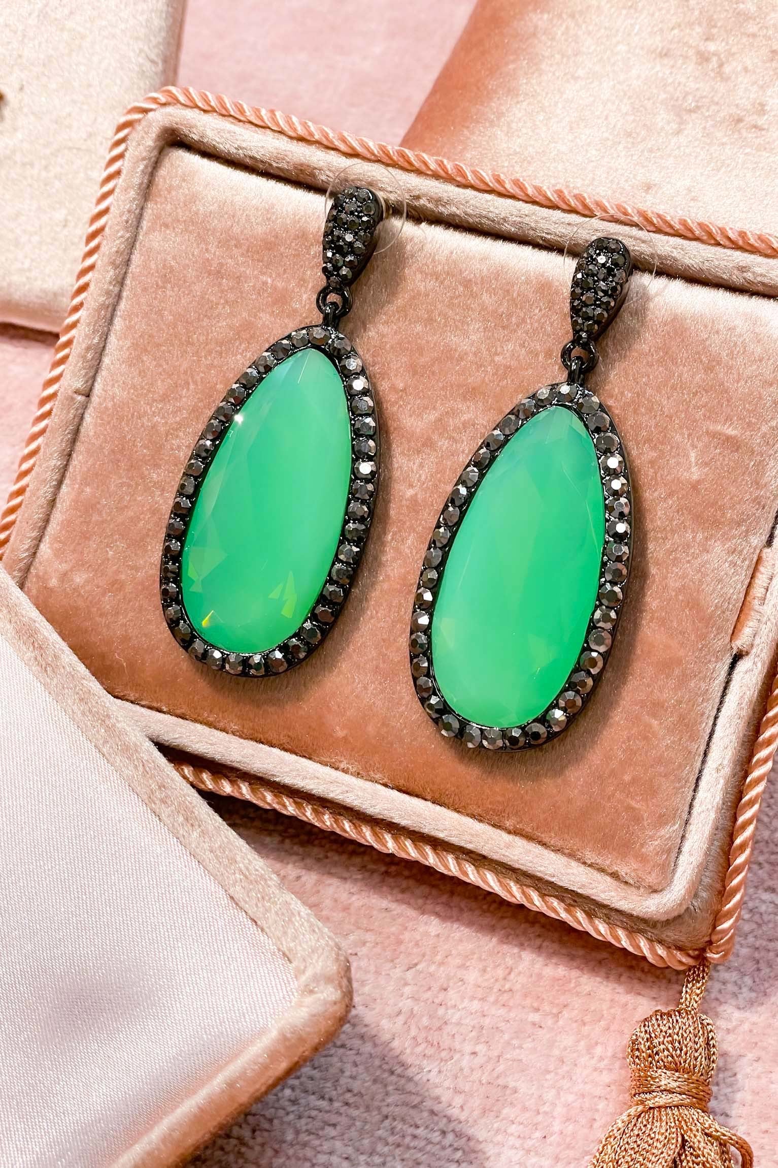 Pendientes Ágata jade OUTLET