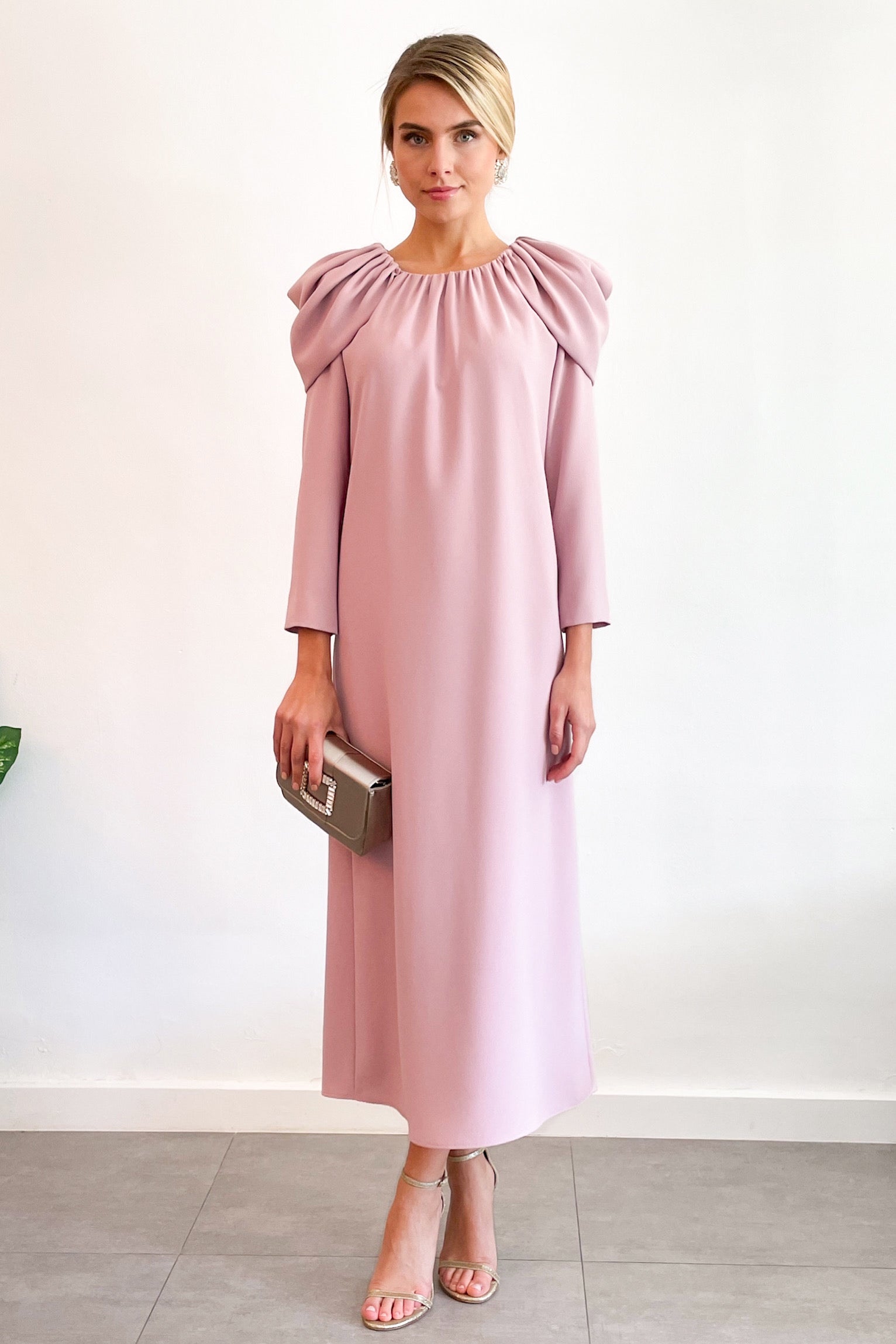 Túnica Corina midi mangas