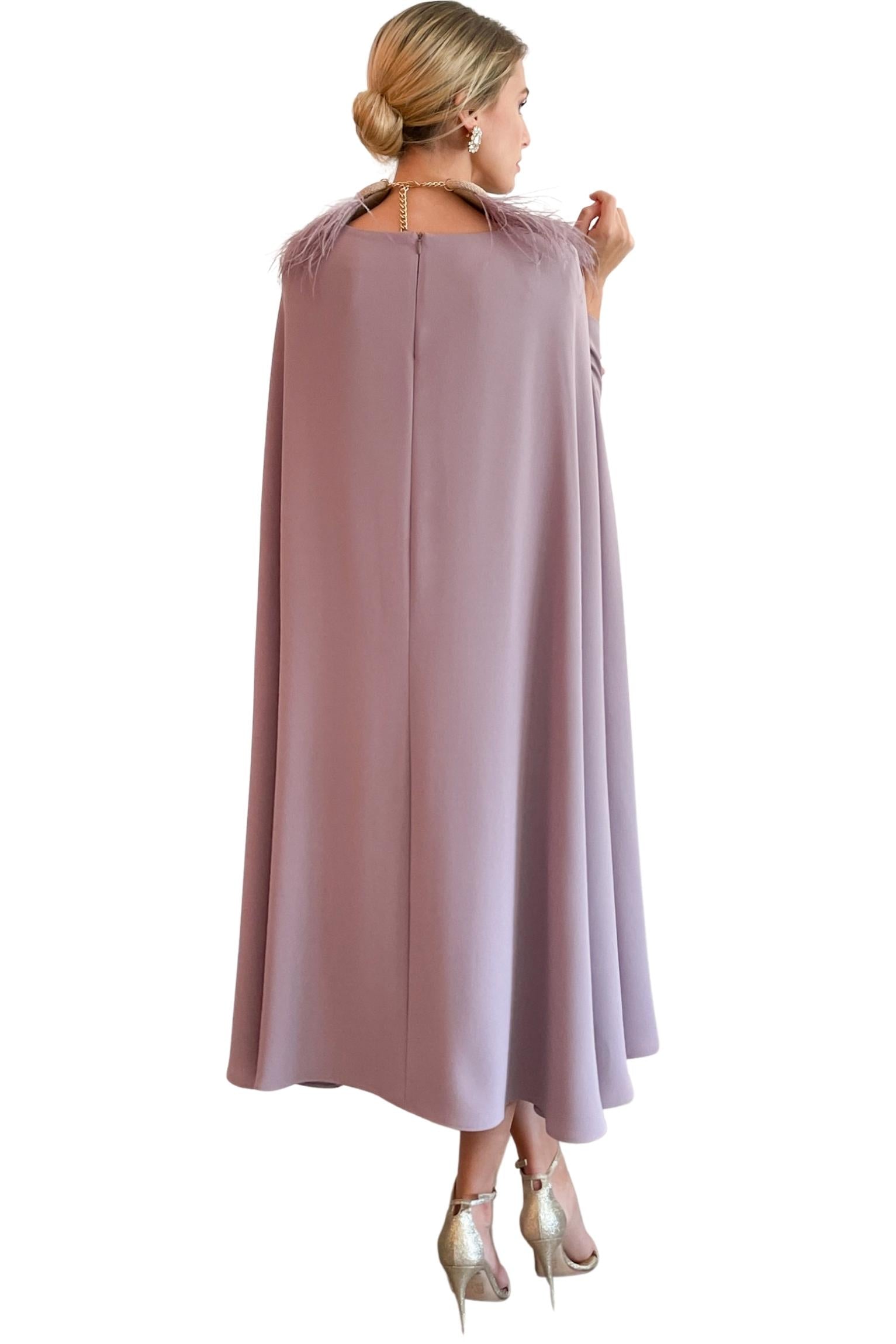 Vestido Nancy midi mangas