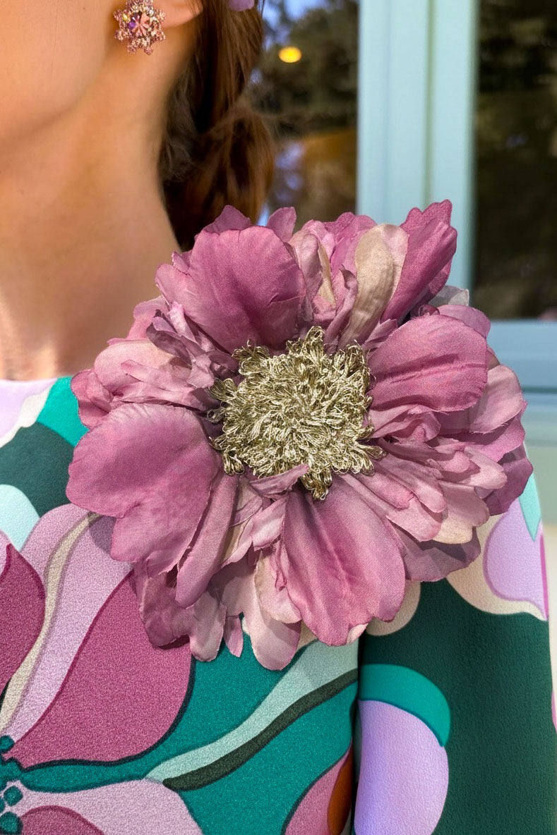 Broche flor Posidonia