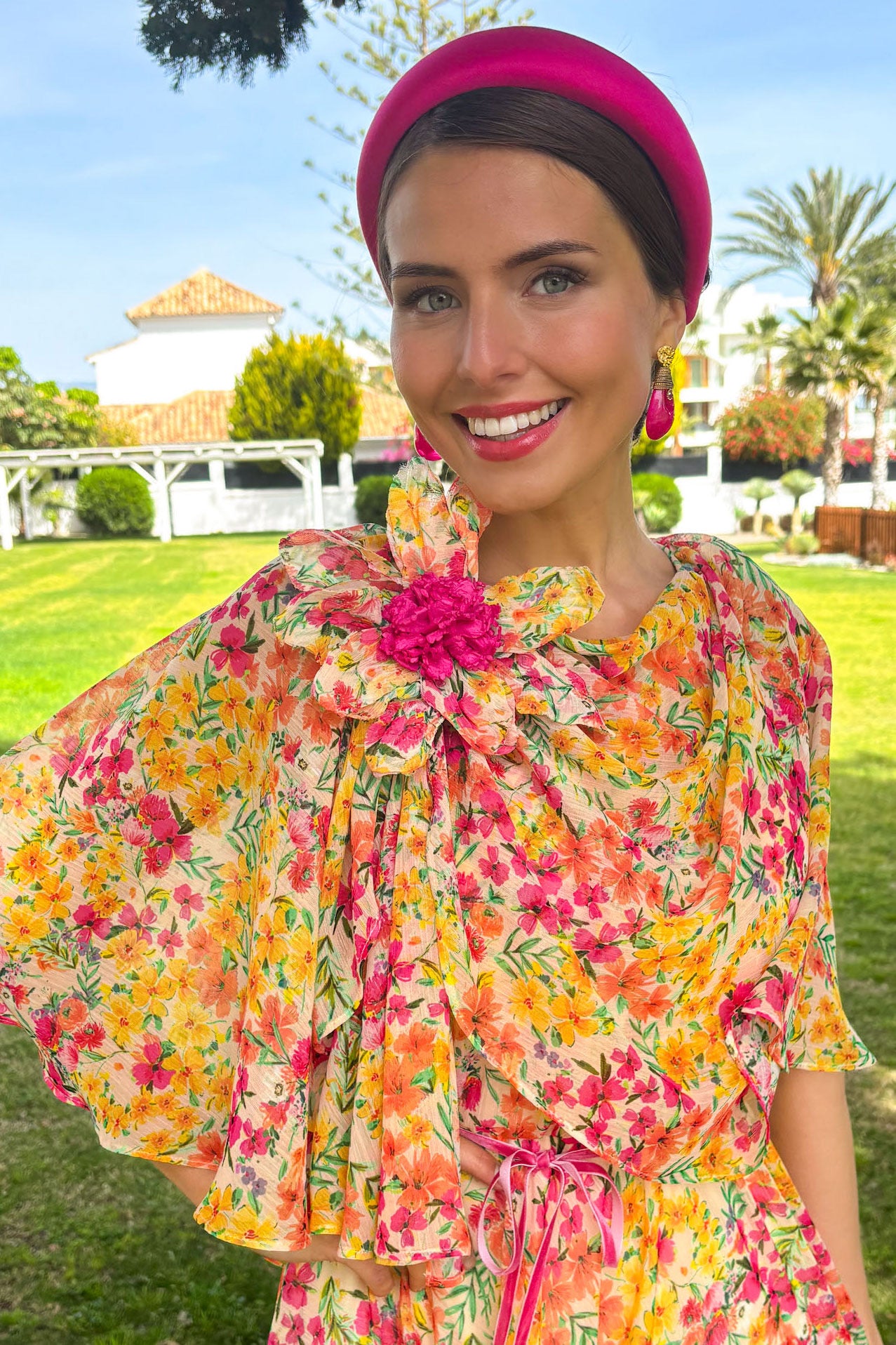 Mimosa Brooch