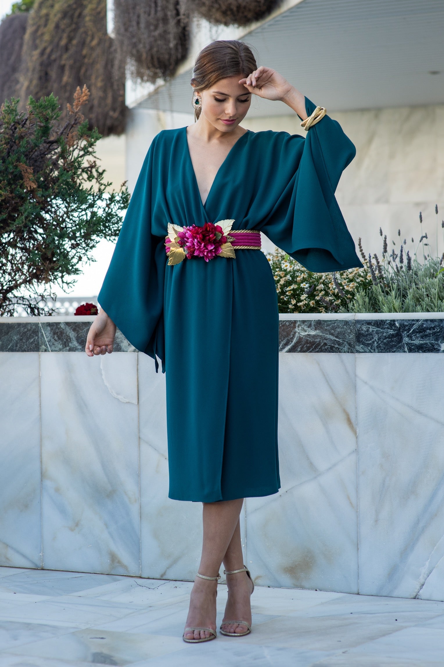 Vestido Atina midi OUTLET