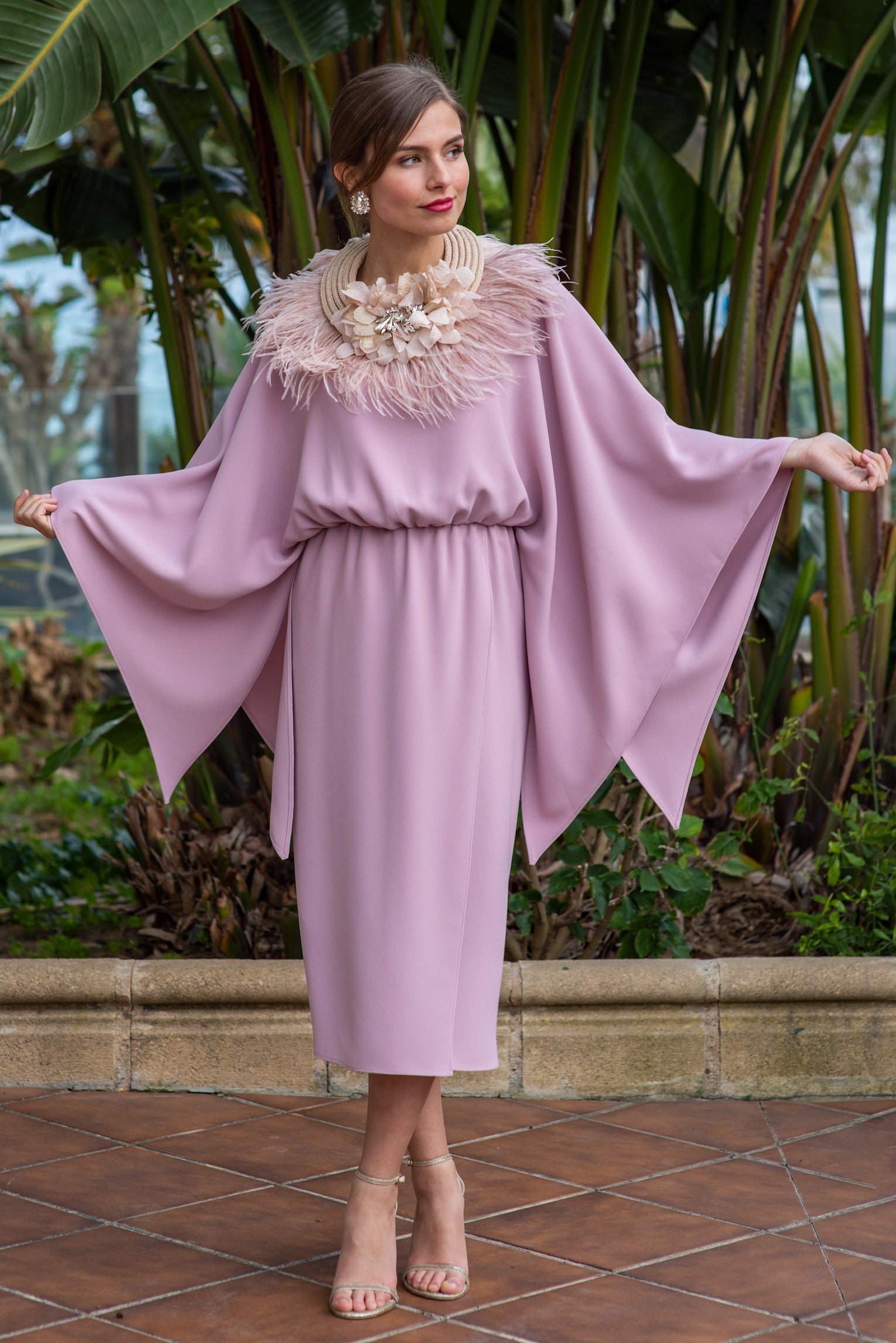 Vestido Angelina midi OUTLET