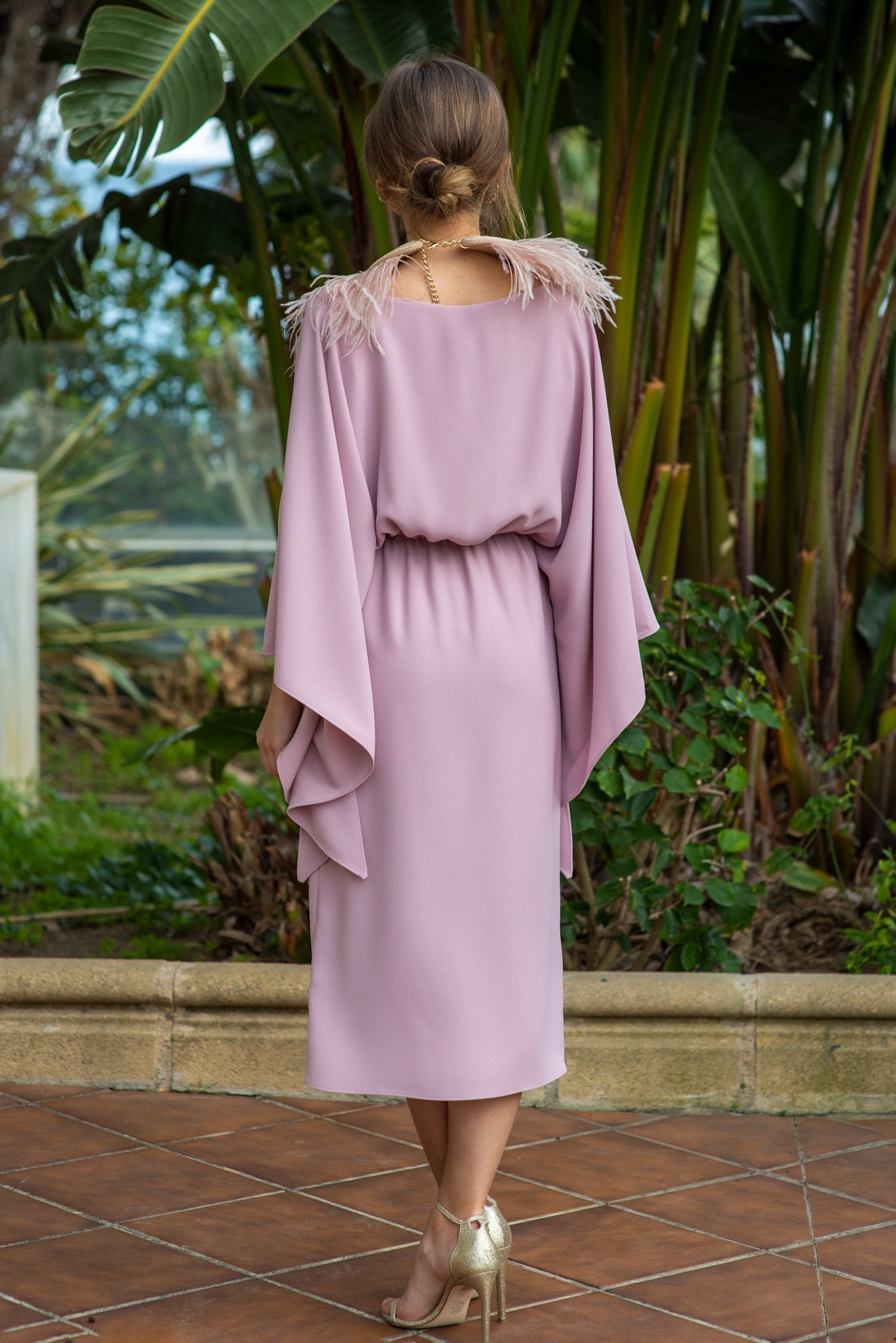 Vestido Angelina midi OUTLET