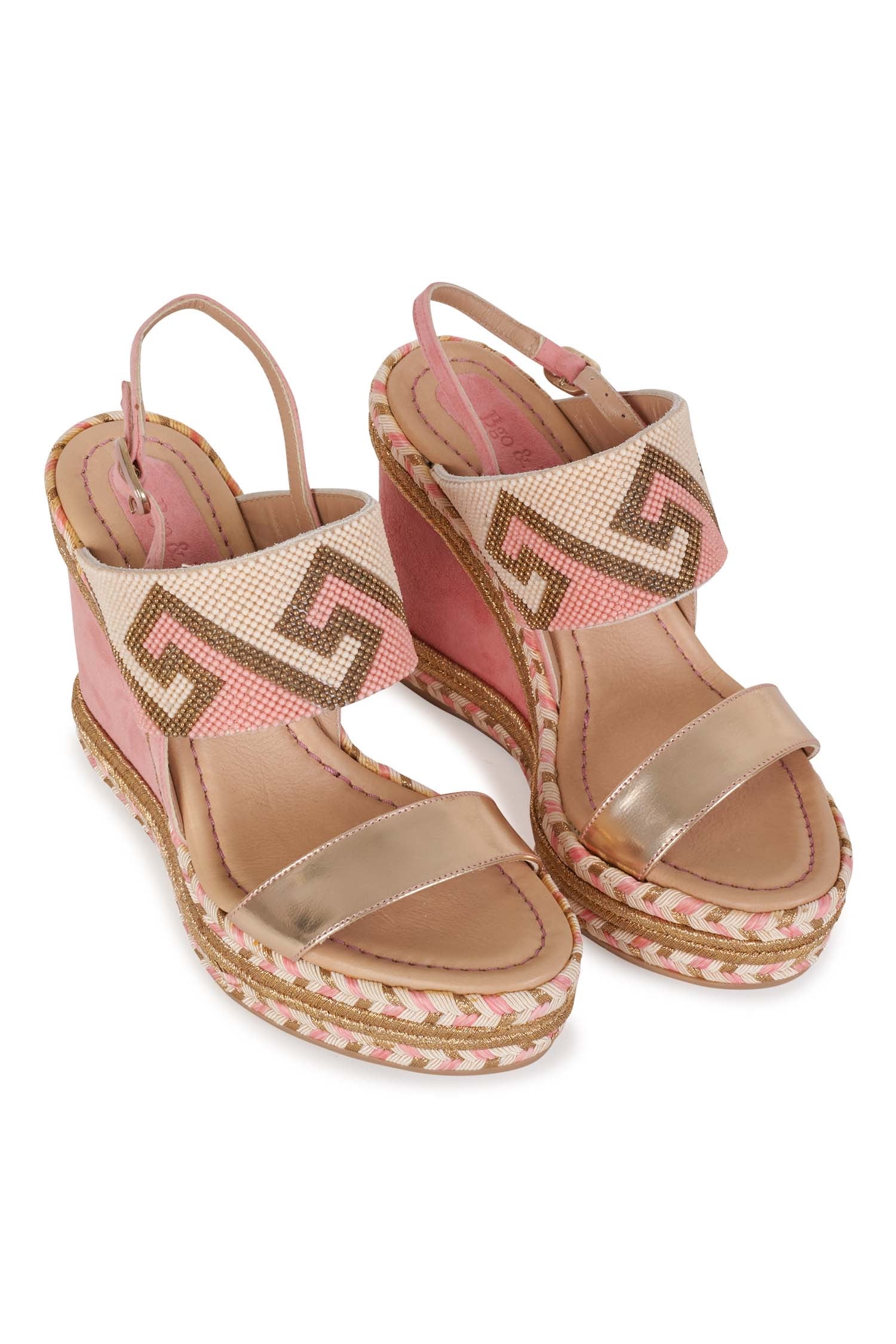 Alpargatas Greca coral 36 OUTLET