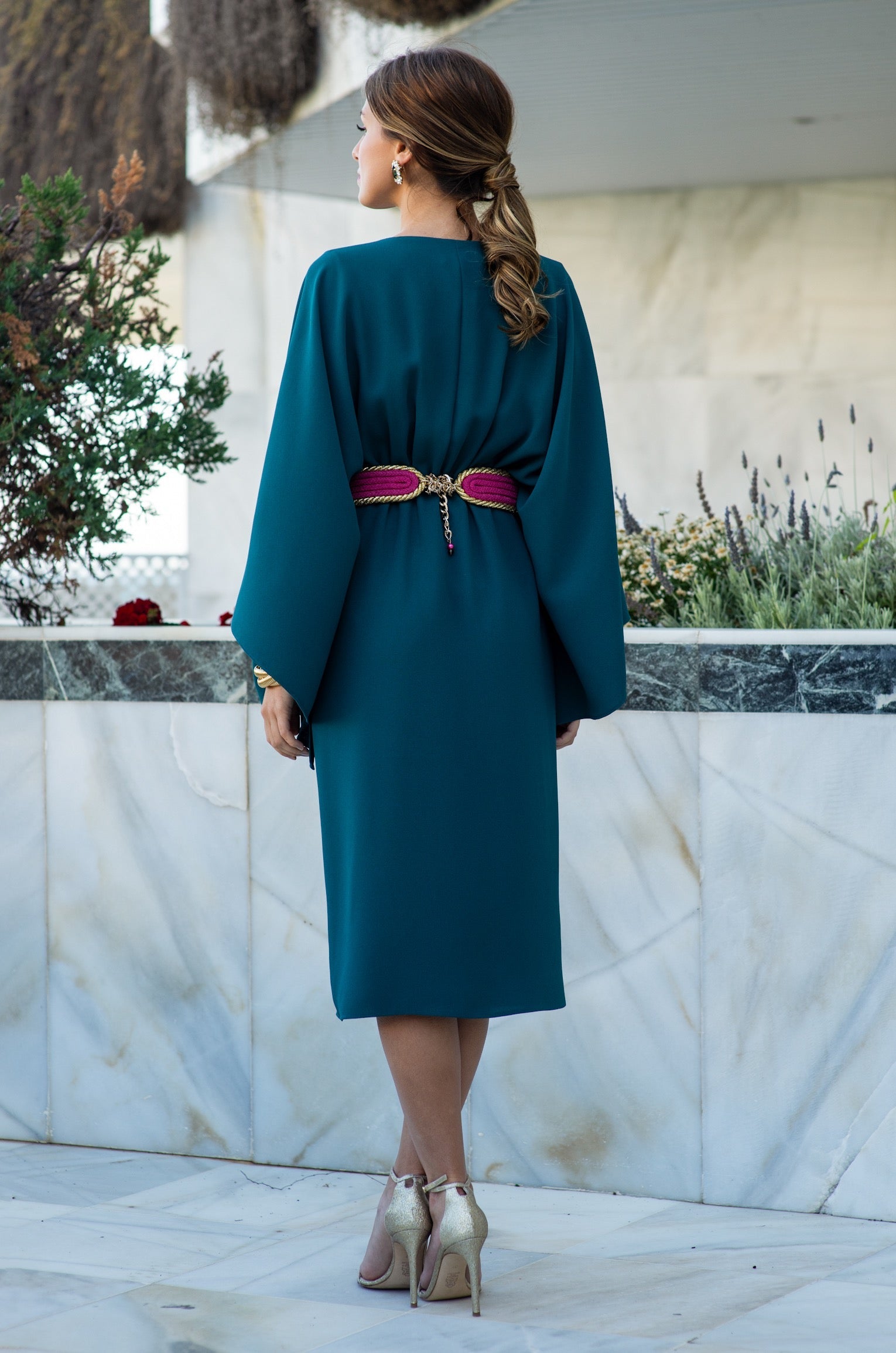 Vestido Atina midi OUTLET