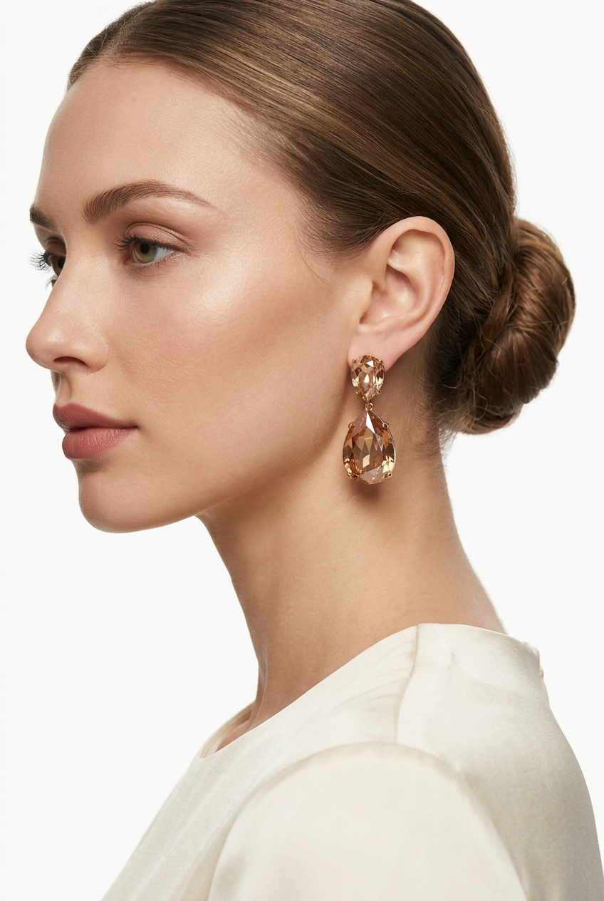 Pendientes Angelina ámbar OUTLET