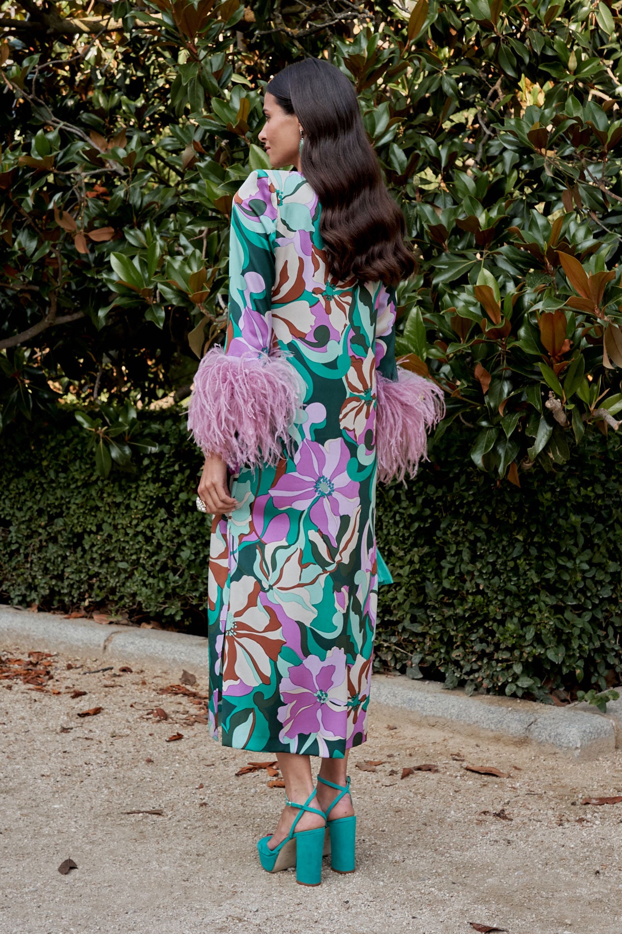 Túnica Posidonia plumas