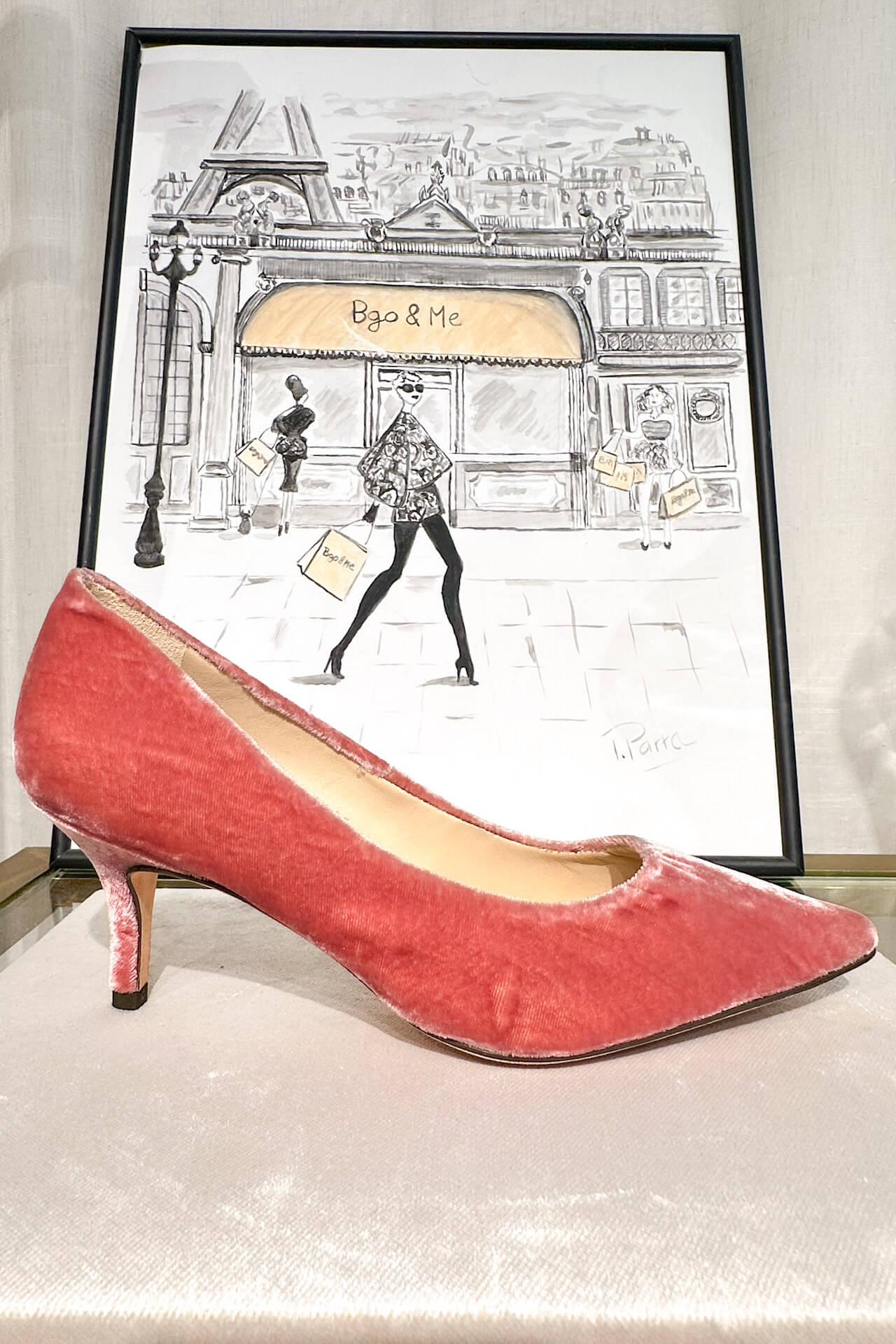 Stilettos terciopelo midi OUTLET