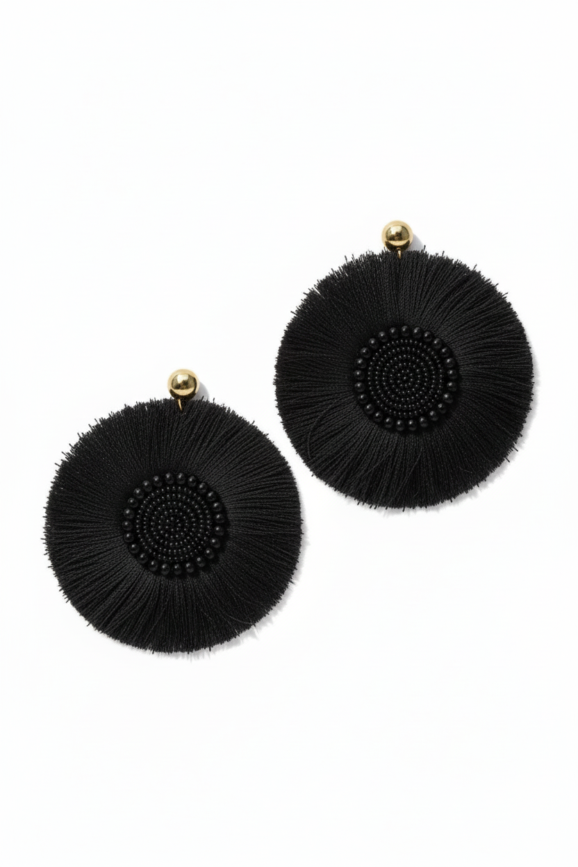 Fringe earrings