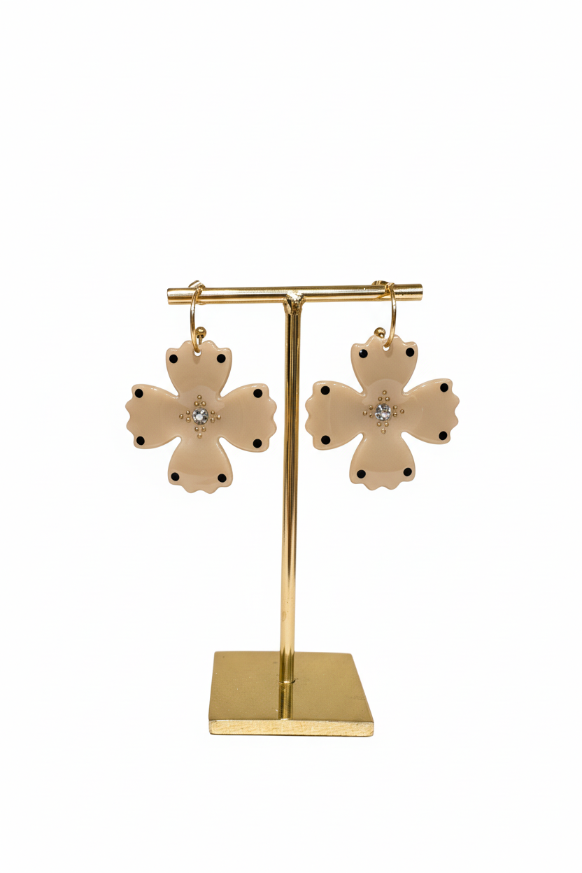 Pendientes nácar gris OUTLET