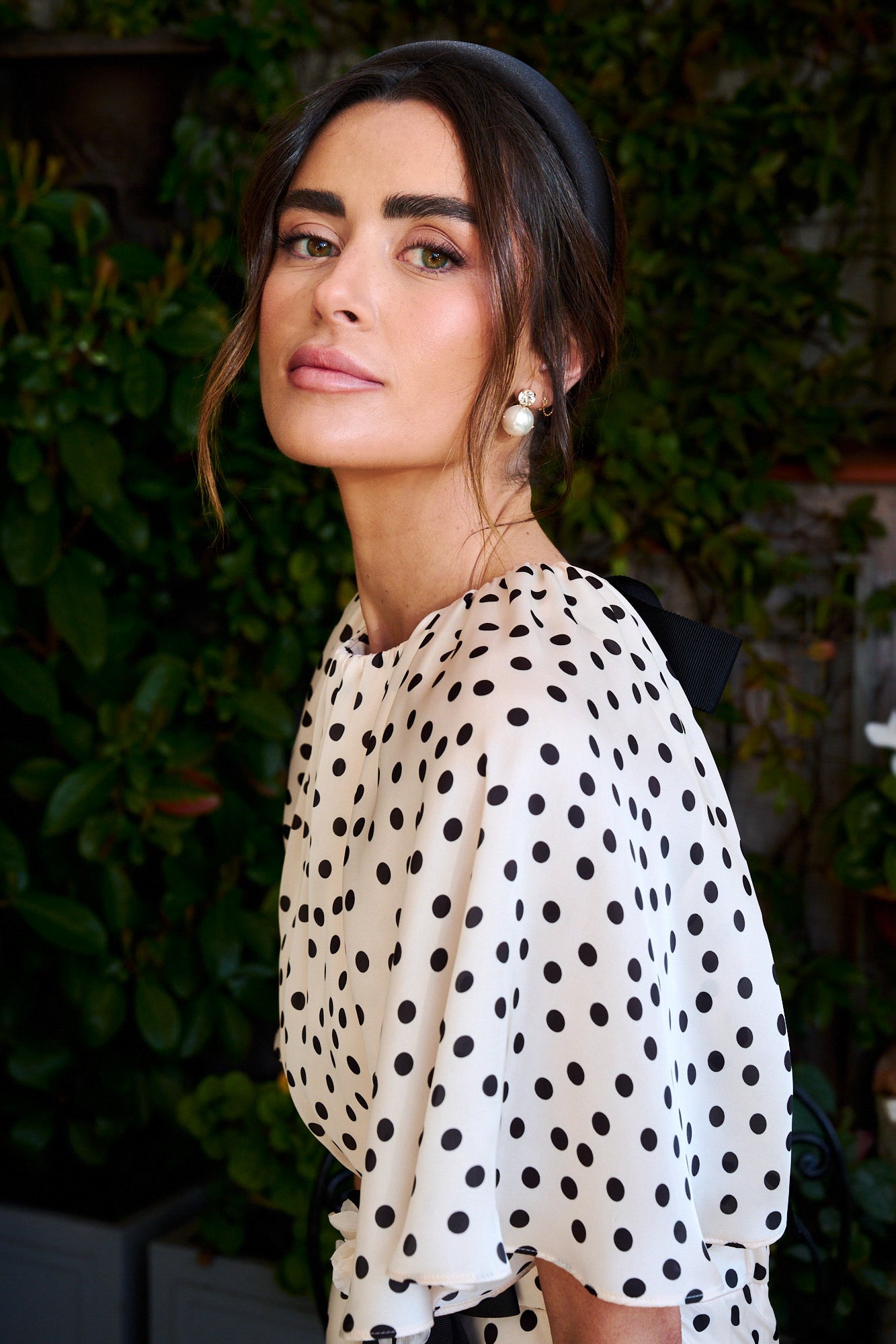 Pendientes perlitas y strass