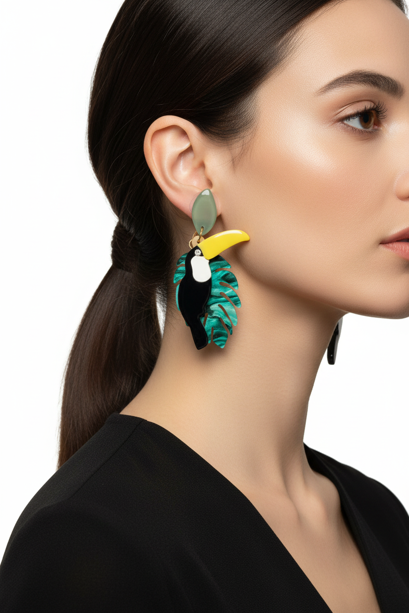 Pendientes Tucán