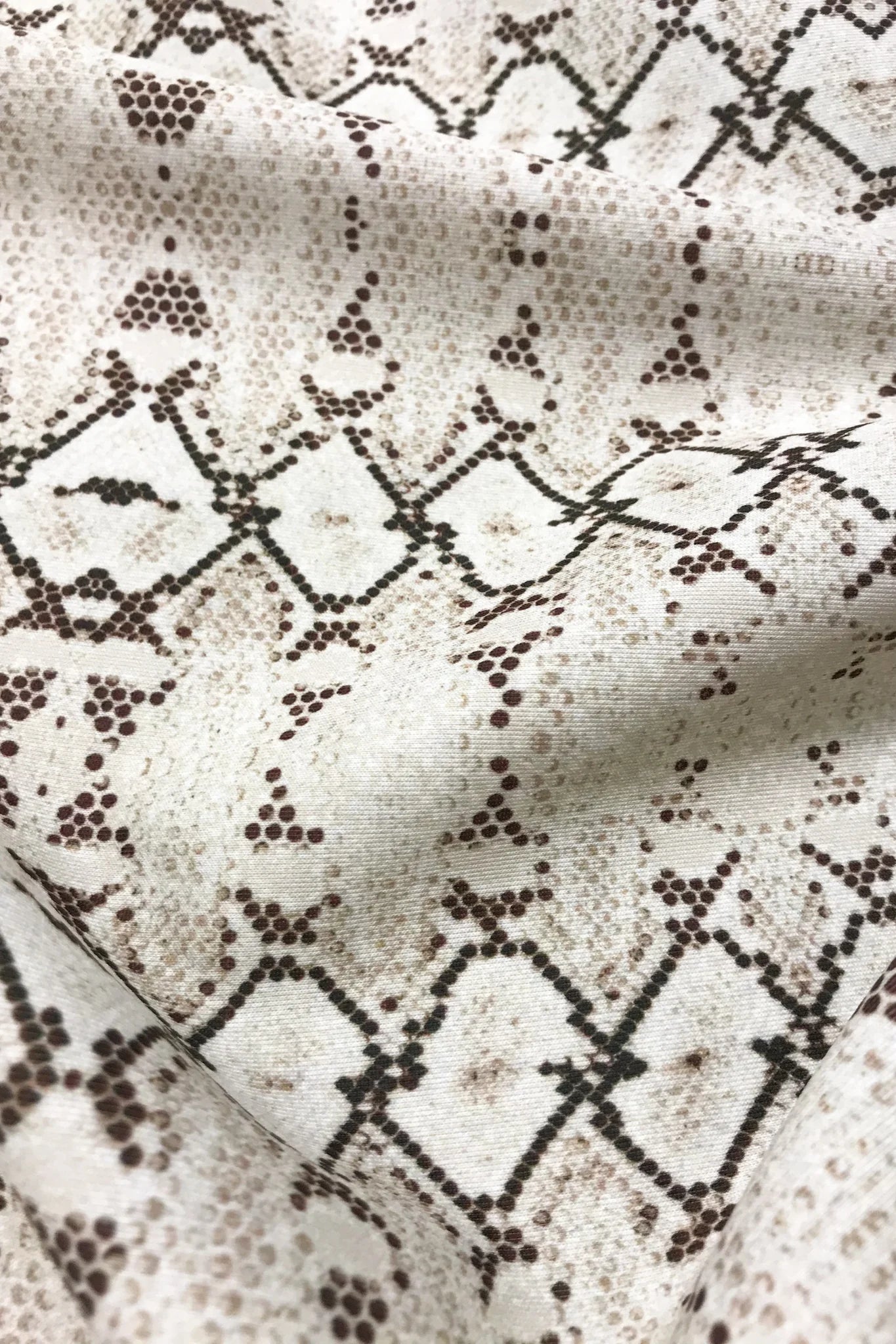 Punto de seda pitón OUTLET