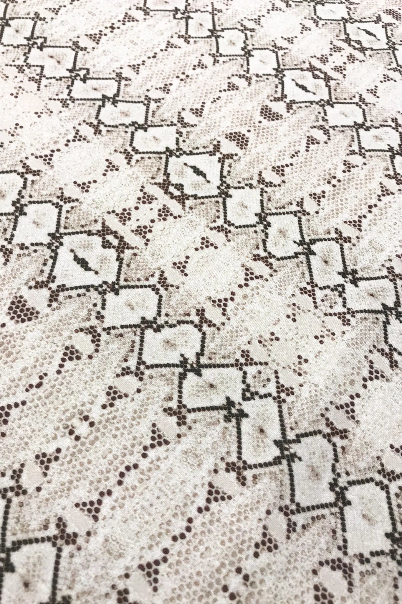 Punto de seda pitón OUTLET