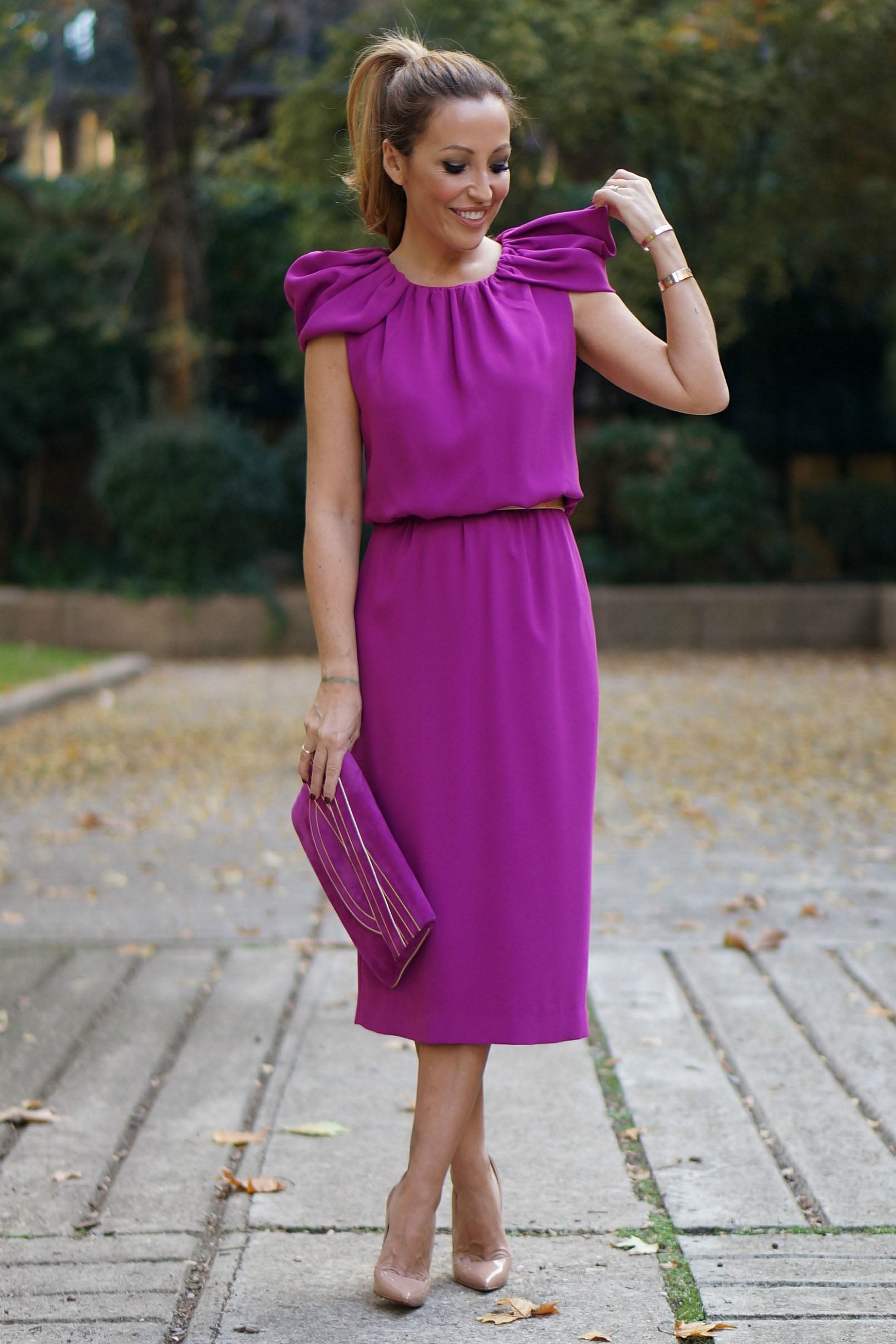 Corina midi dress