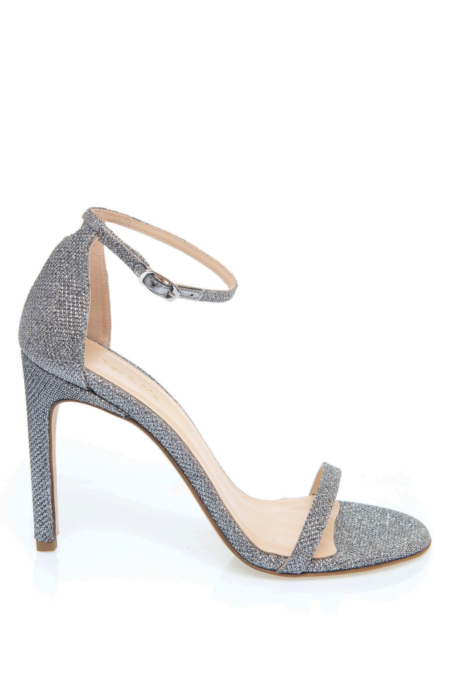 Sandalias Tito glitter plata OUTLET