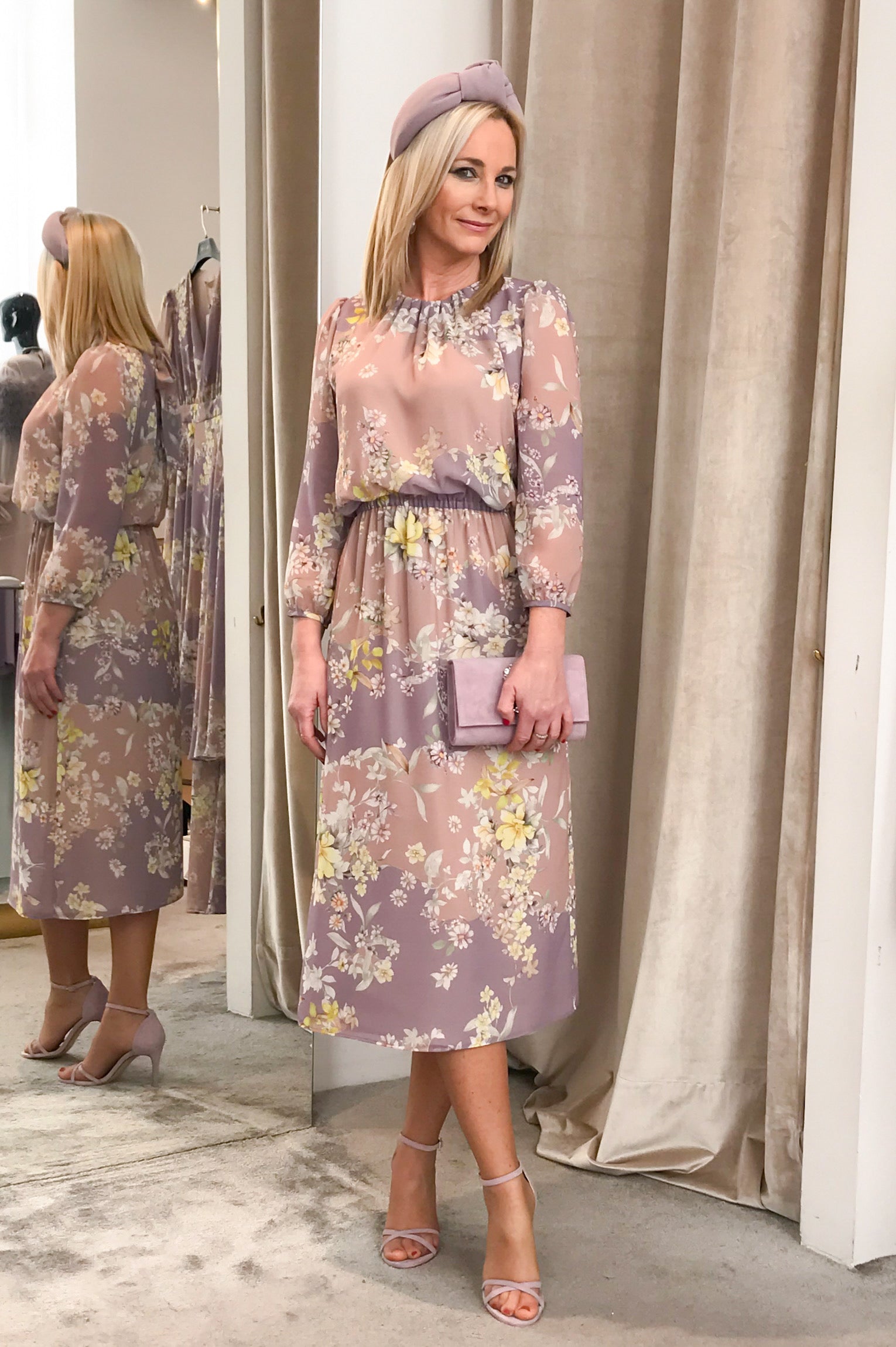 Vestido Limoges midi OUTLET