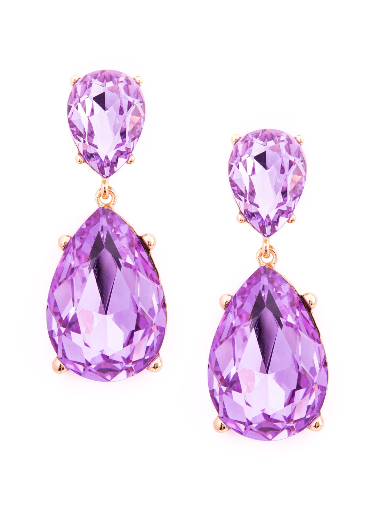 Pendientes Angelina lila OUTLET