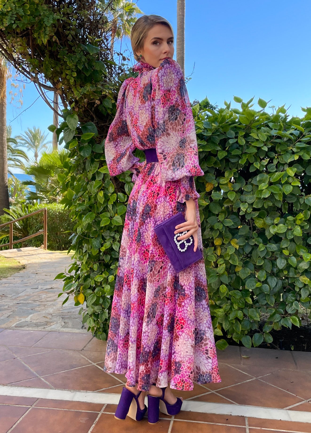 Vestido Eleonora open midi